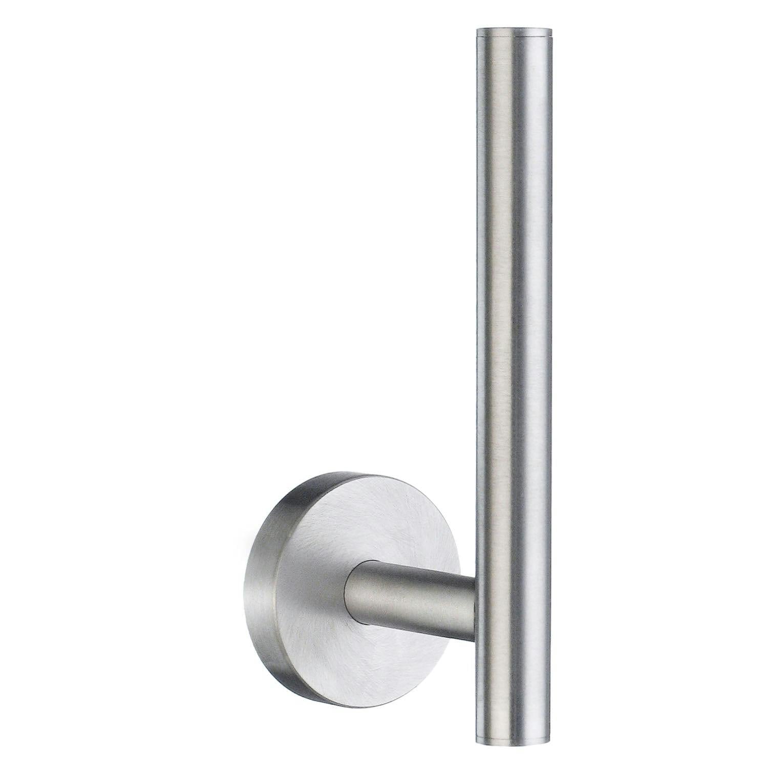 Rackhams Brushed Chrome Spare Toilet Roll Holder