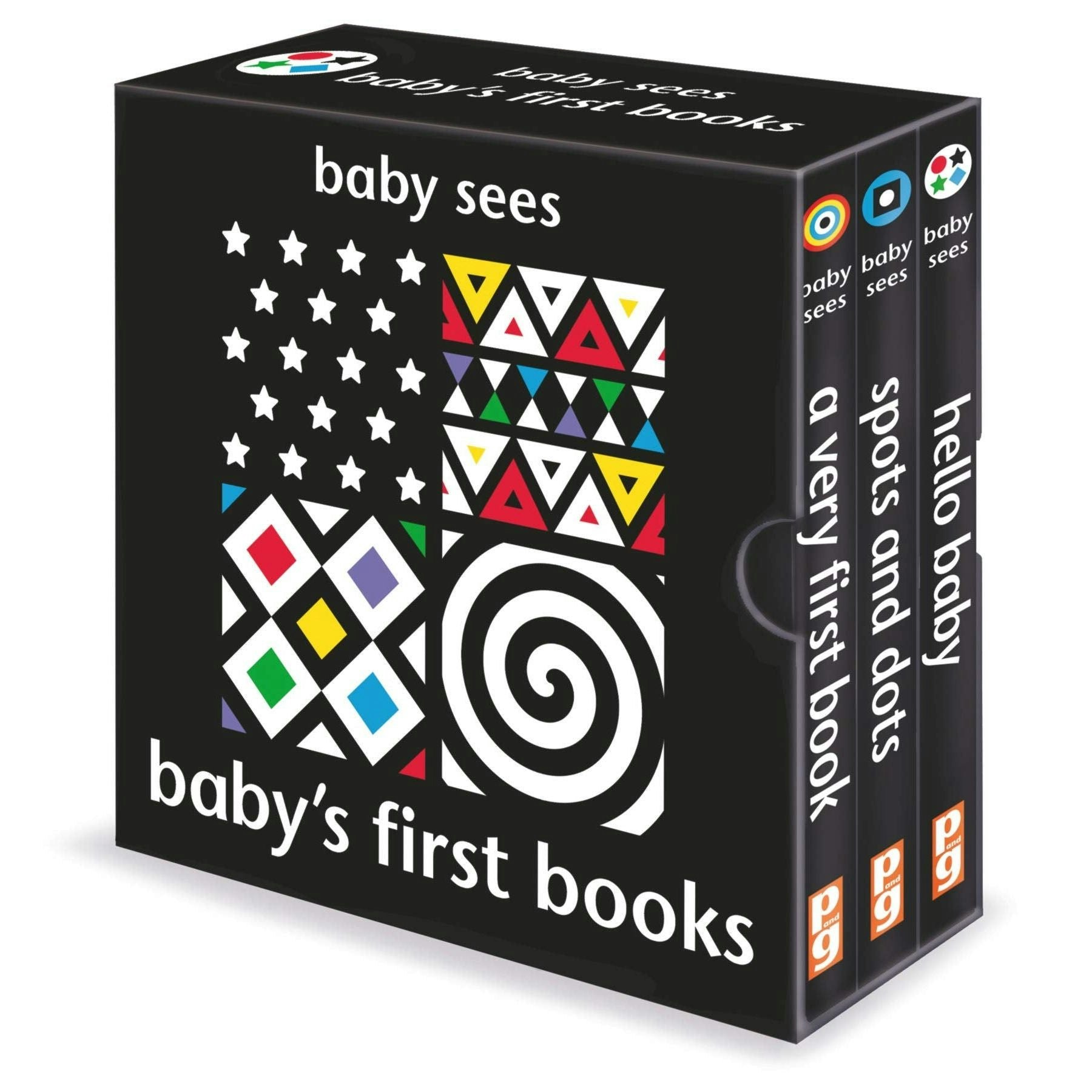 Picthall & Gunzi Baby Sees: Boxed Set - Babys First Books Spots And Dots, A Very First Book, Hello Baby
