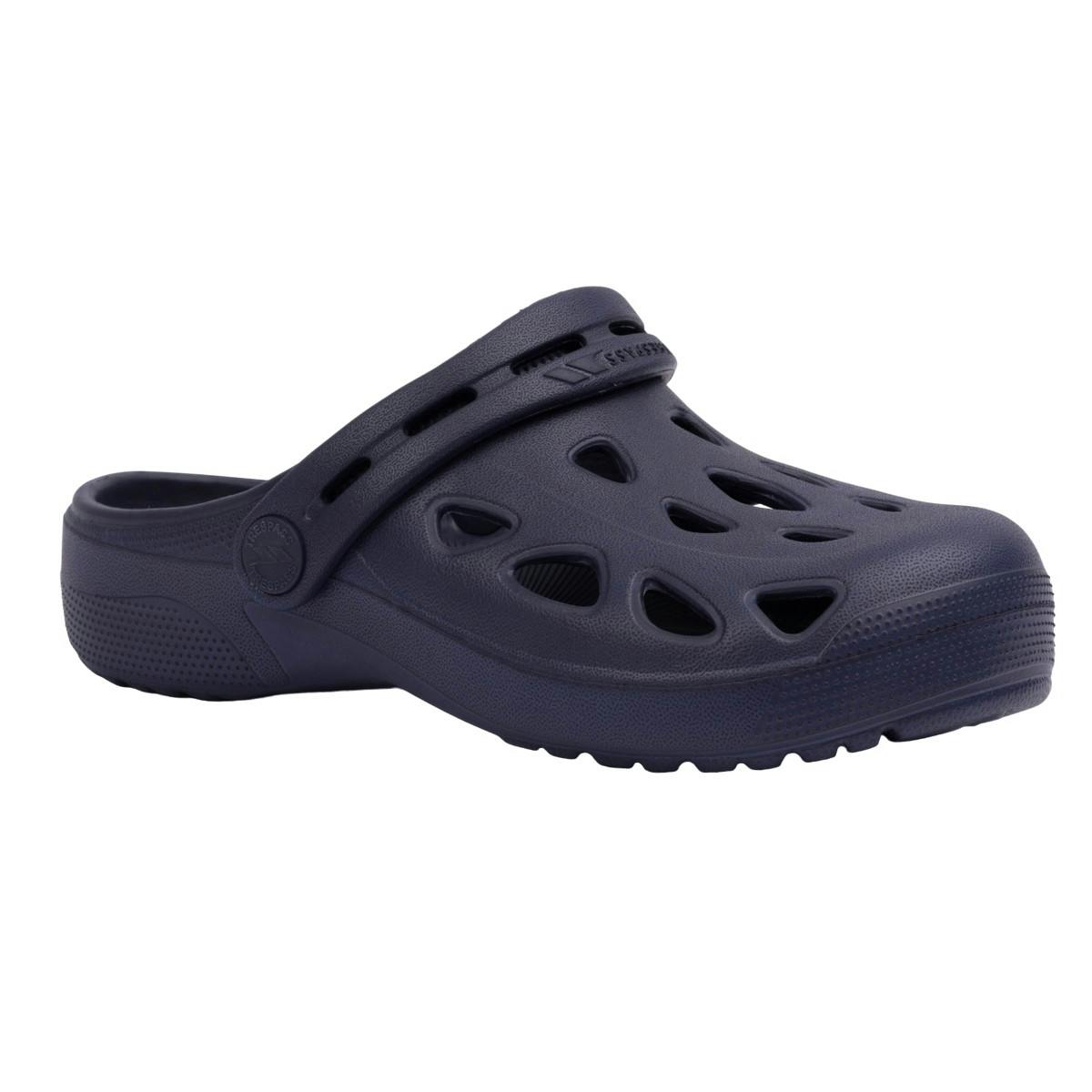 Trespass Unisex Navy Madison Clogs In | Size: 12 - Image 4