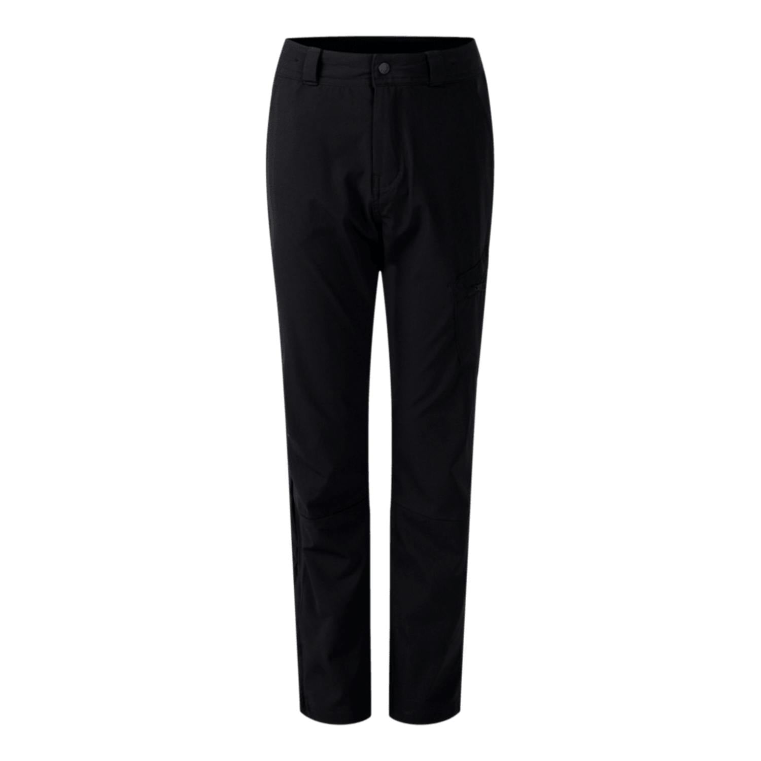 Regatta Black Kids Rapid Hiking Trousers - 3-4 Years - 88% Recycled Polyamide/12% Elastane