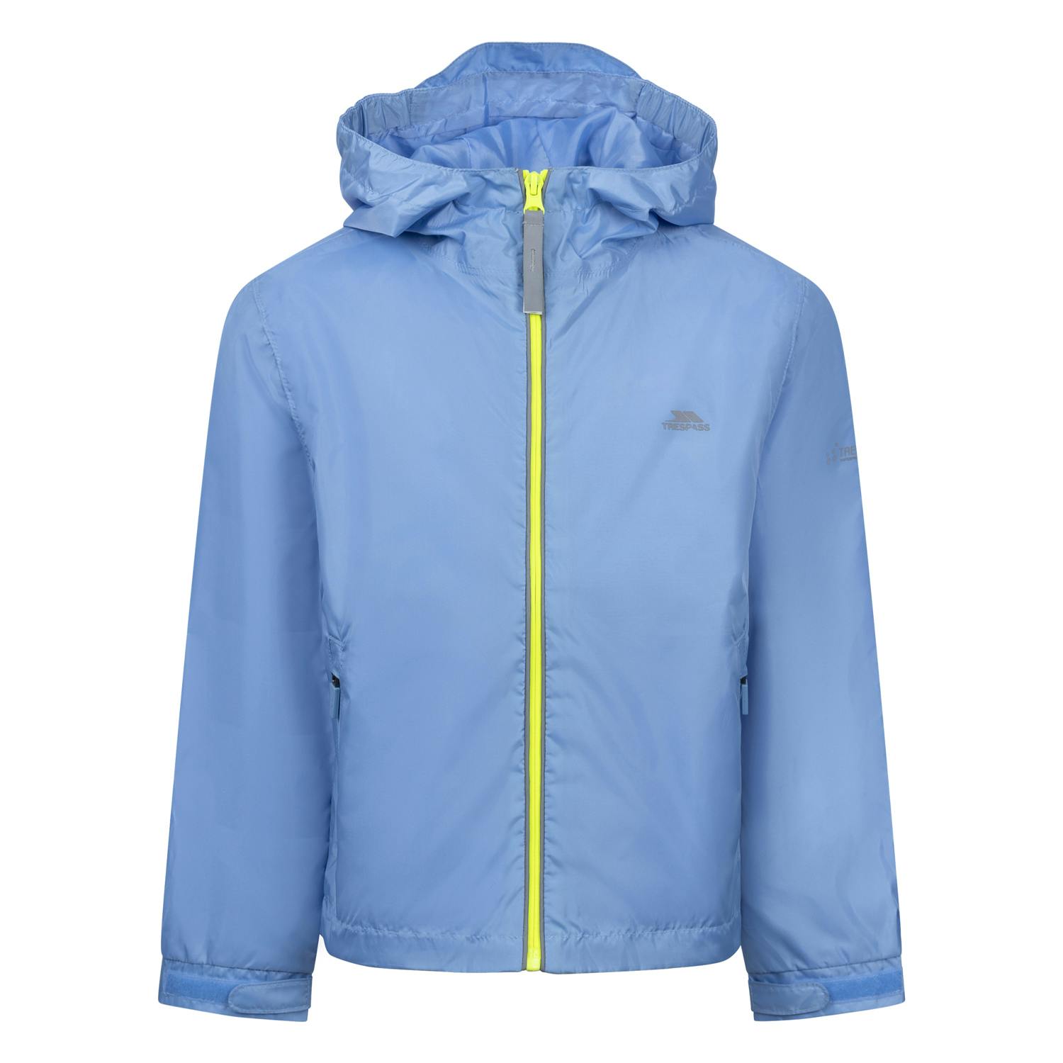 Trespass Childrens/Kids Fernmore Dripdrop Rain Suit - Cornflower - 7-8 Years - Cornflower - 50% Polyamide/50% Polyester