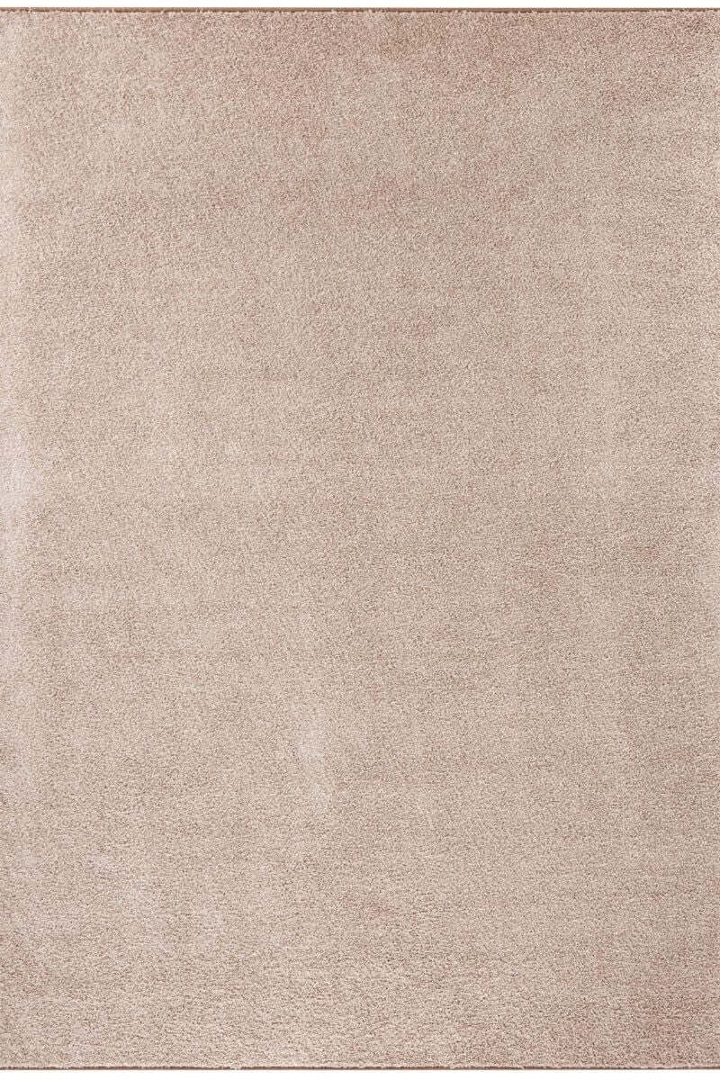 Hanse Home Cream Modern Plain Velour Rug - 80X150 Cm