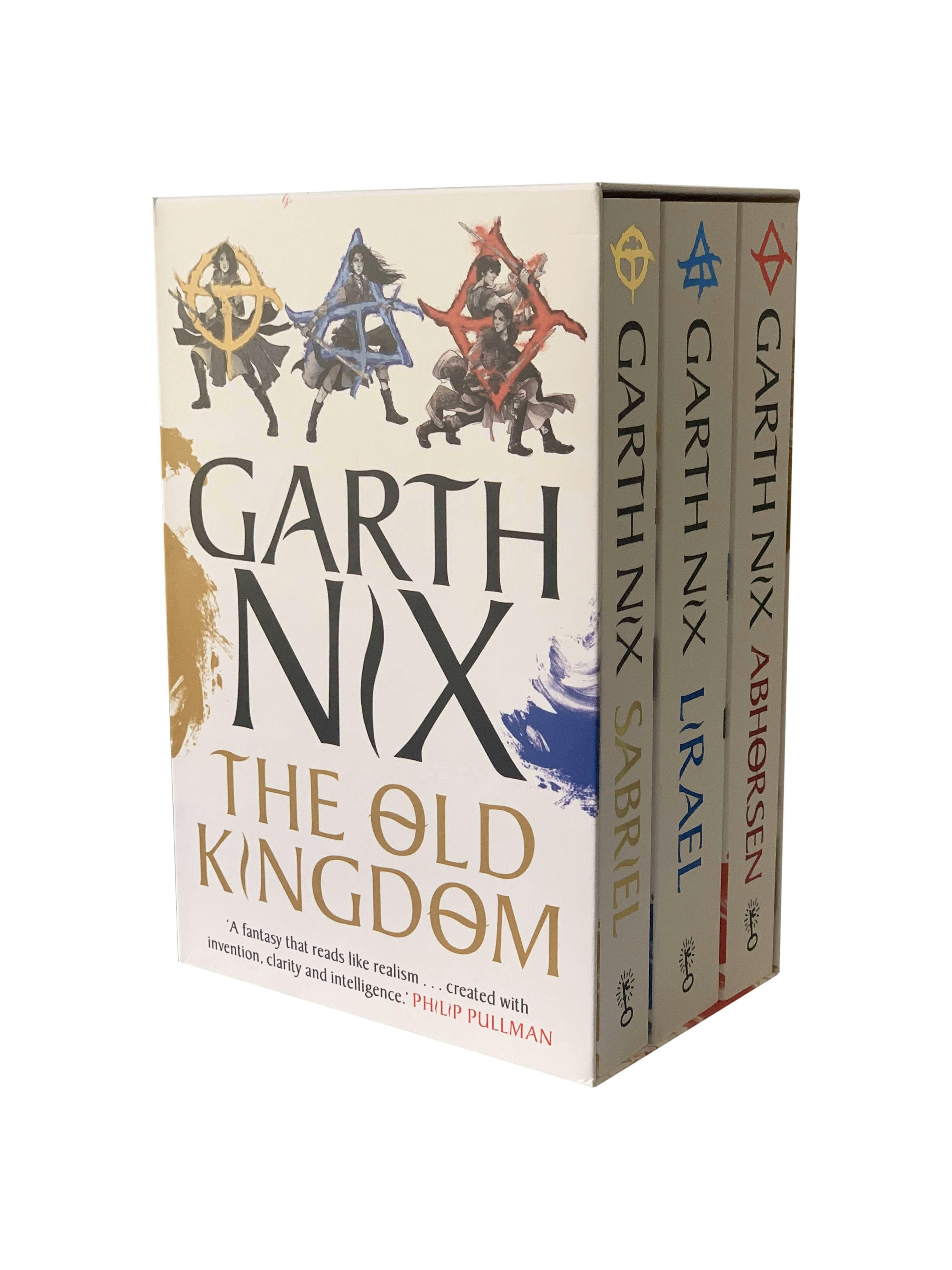 Hot Key Books The Old Kingdom 3 Book Set By Garth Nix (Sabriel, Lirael, Abhorsen)
