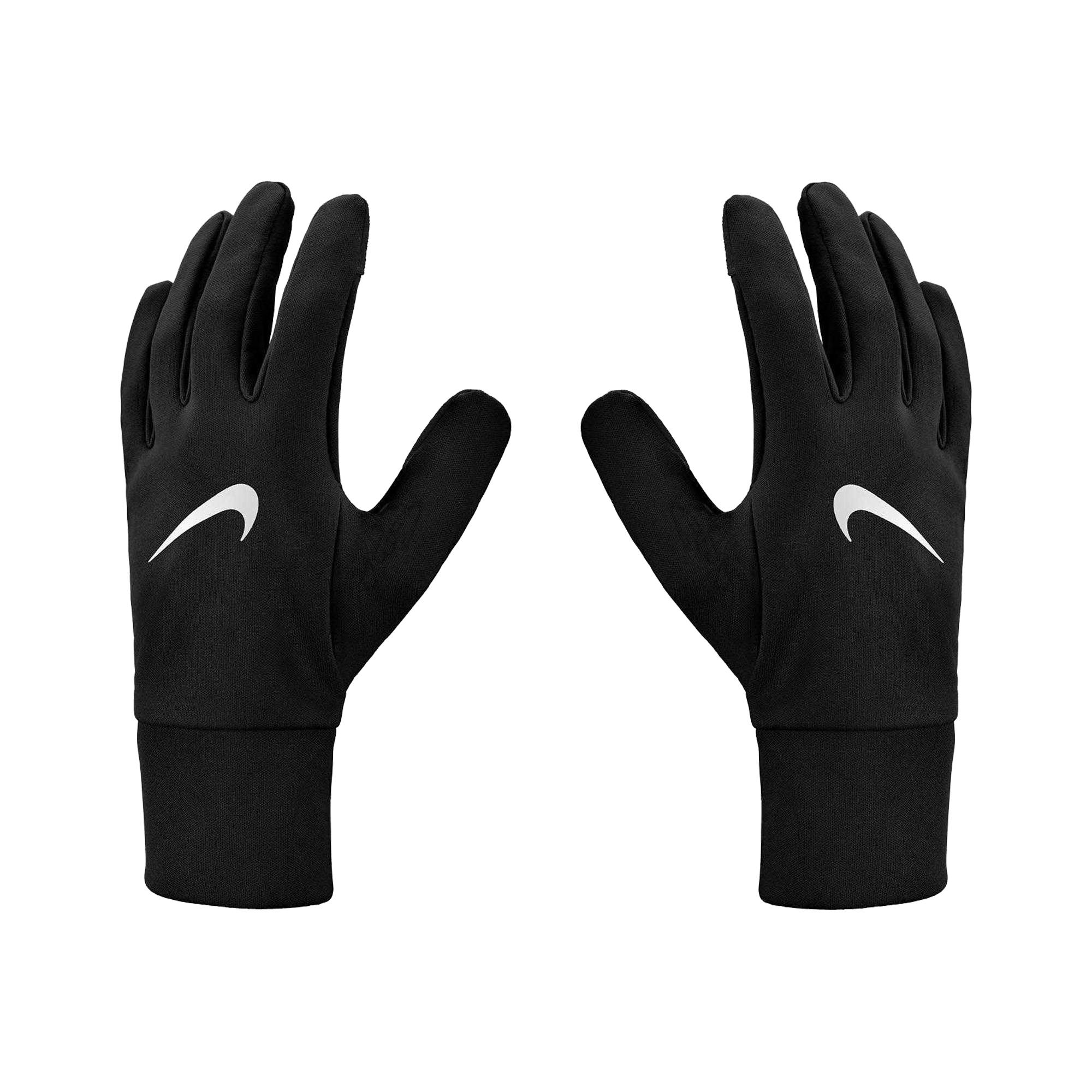 Nike Men's Black Fleece Therma-Fit Gloves - S