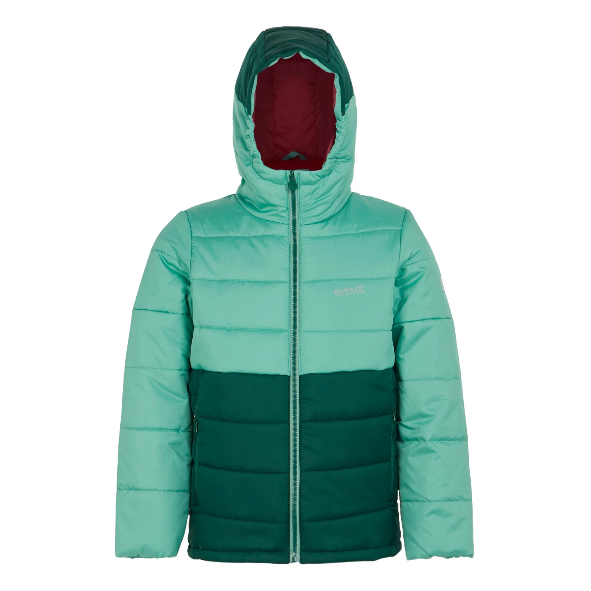Regatta Green Childrens/Kids Lofthouse Viii Insulated Jacket - Dusty /Rainforest - 11-12 Years - Dusty /Rainforest - 100% Polyester