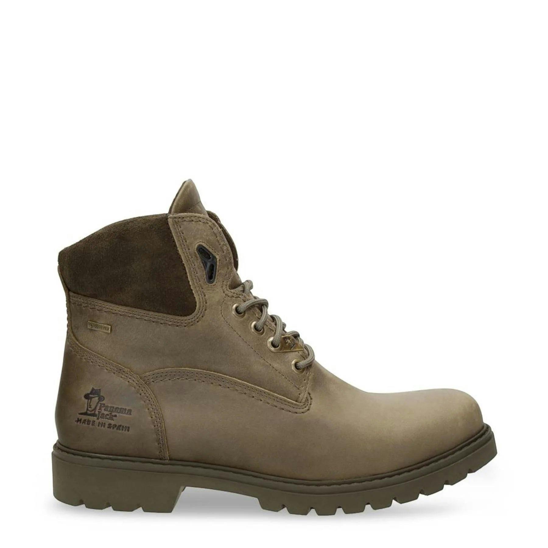 Panama Jack Men's Amur Gtx C32 - ’S Khaki Waterproof Leather Ankle Boots - Khaki - Uk 6