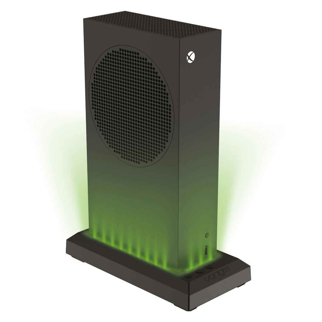 Venom Light/Black Multi-Colour Led -Up Console Stand - (Xbox Series S)
