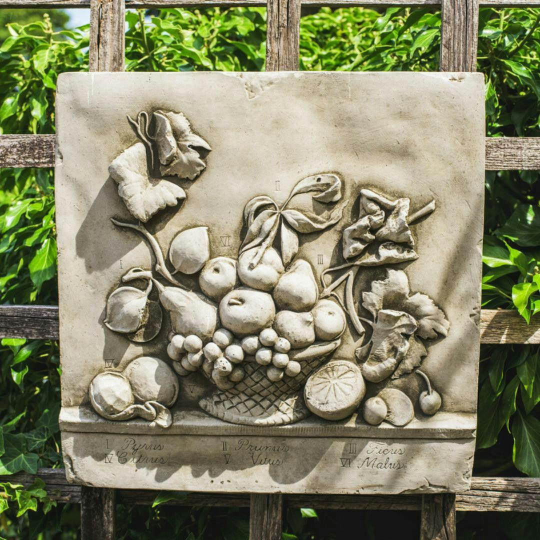 Rackhams Stone Cast Fruit Design Wall Plaque