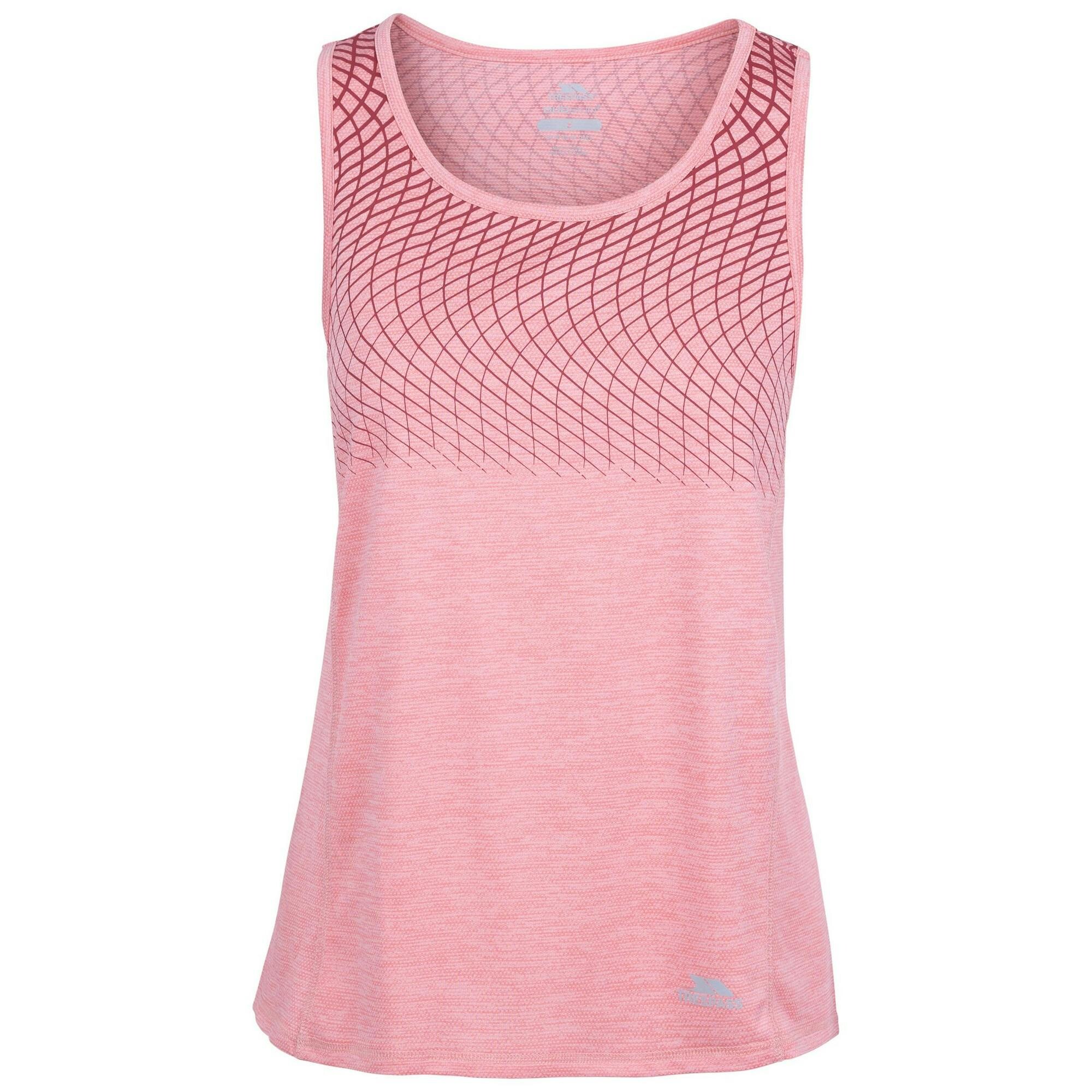 Trespass Women's Pink Lopu Tp75 Active Tank Top In | Size: 3XL - Image 2