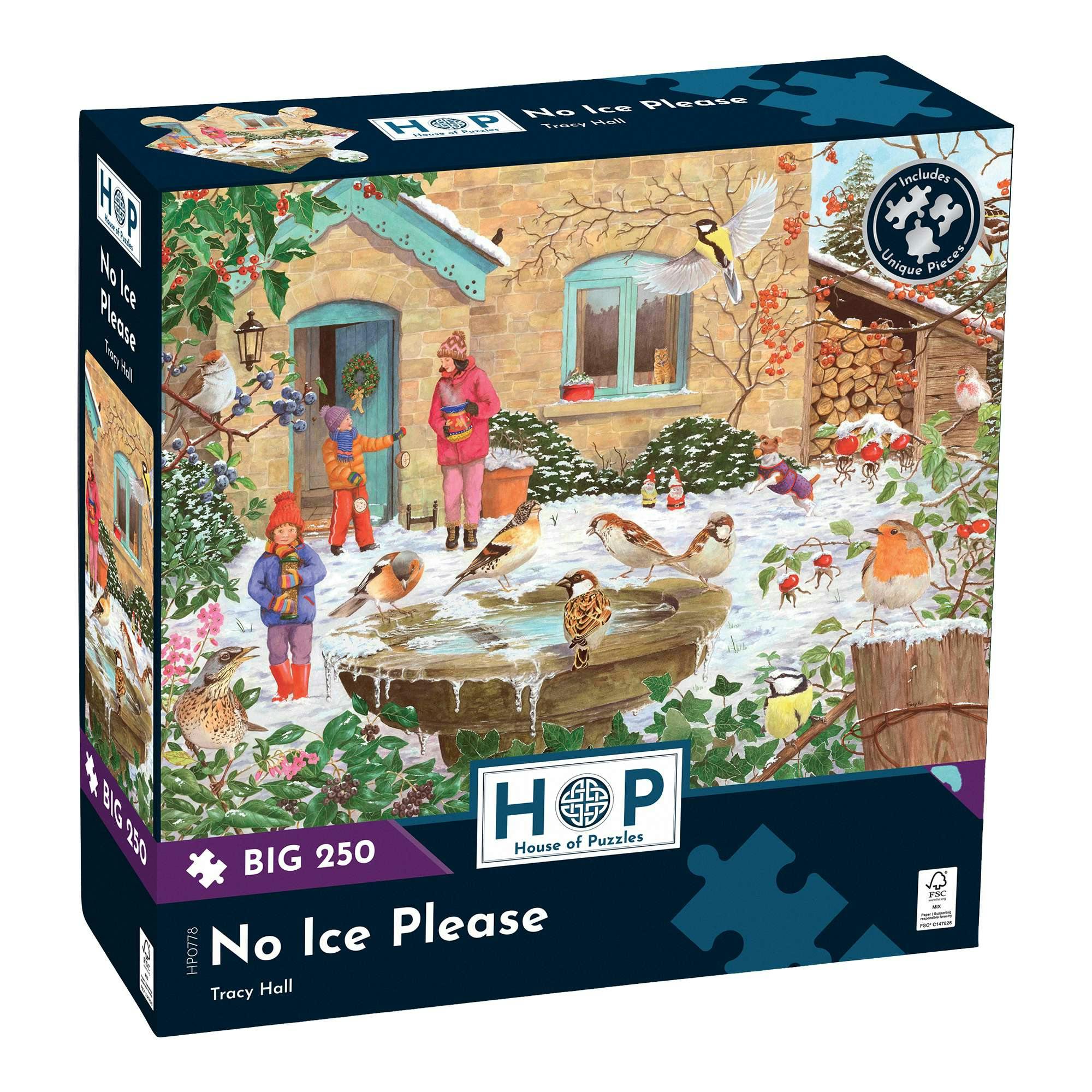 The House Of Puzzles No Ice Please - Big 250 Piece Jigsaw Puzzle
