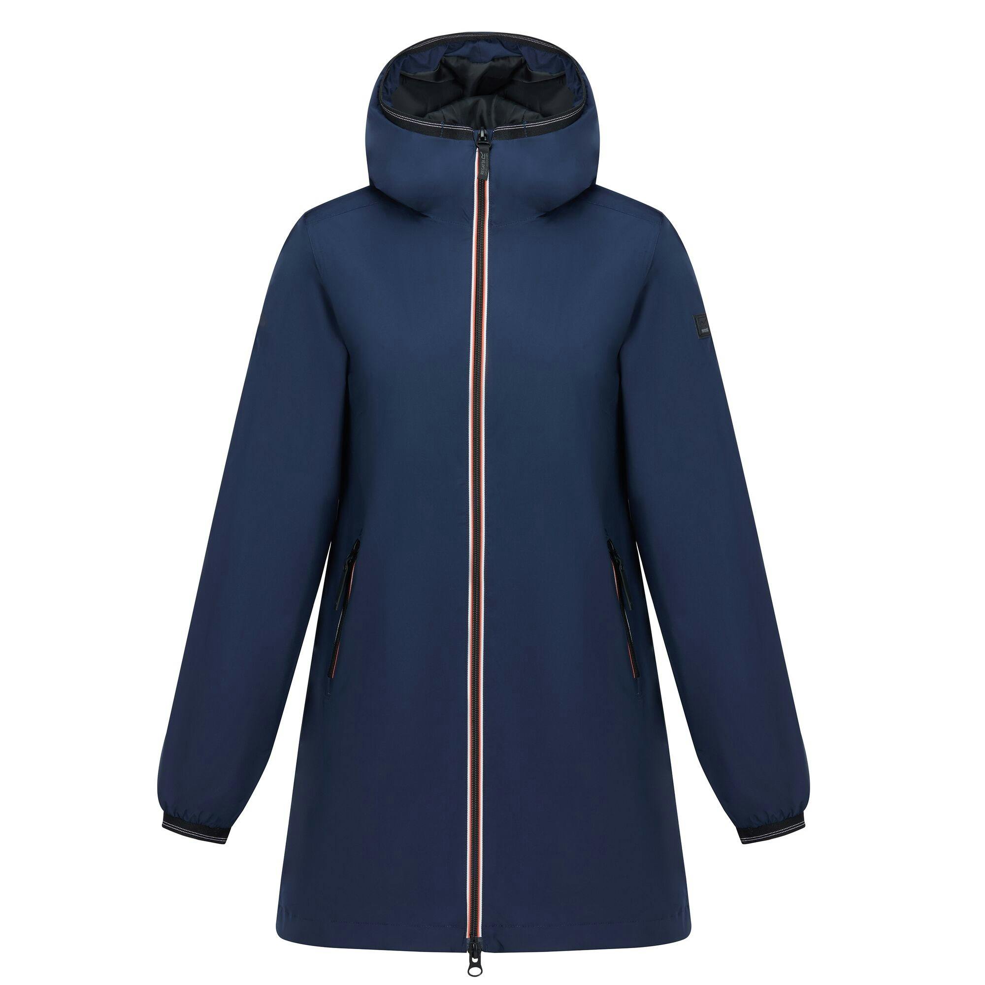 Regatta Women's Lenika Waterproof Jacket - Navy - 8 Uk - Navy - 100% Recycled Polyester
