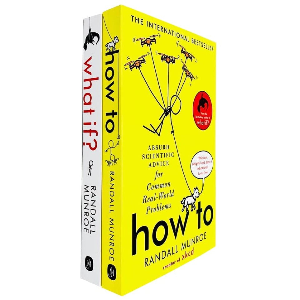 Various Publishers Randall Munroe Collection 2 Books Set (How To & What If?)