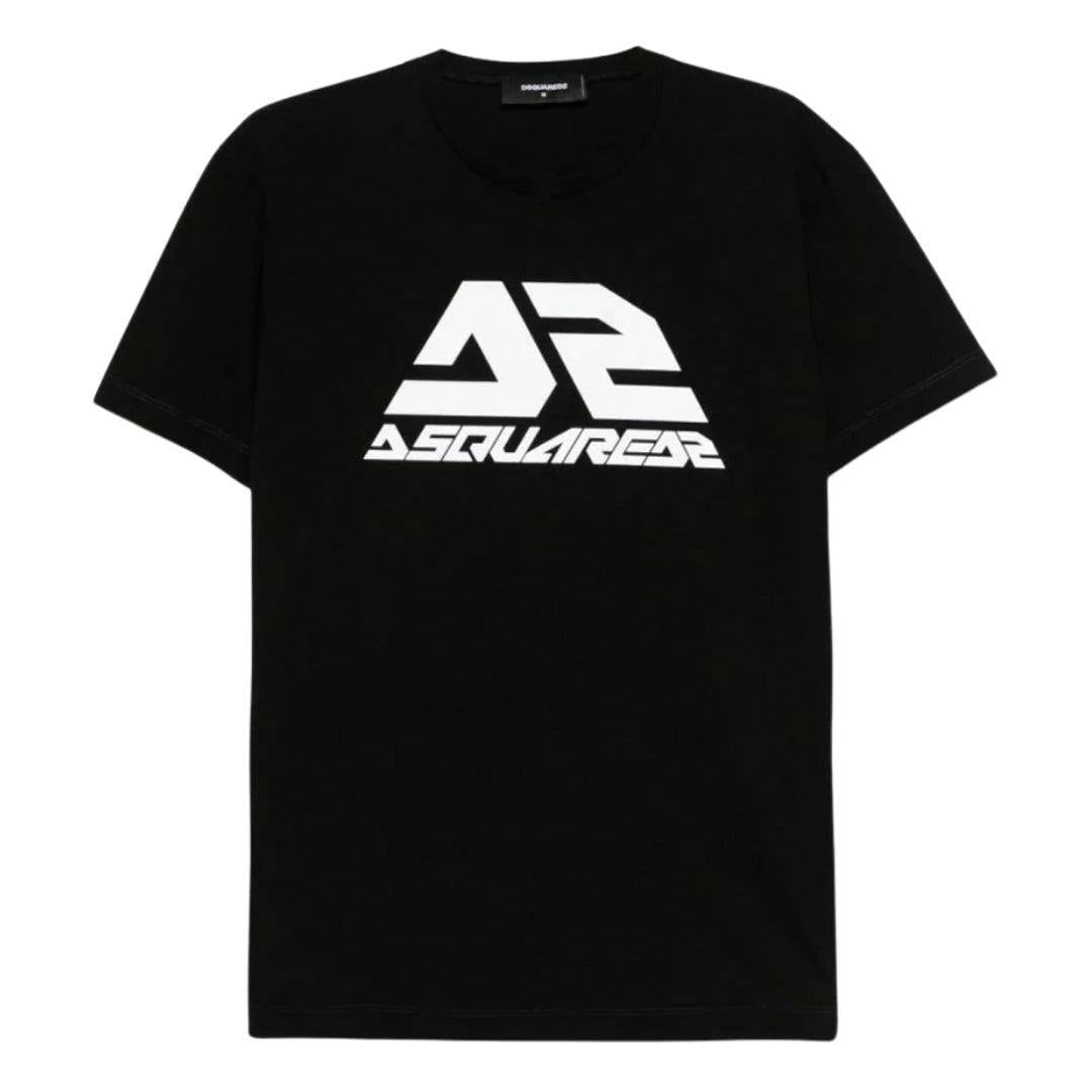 Dsquared2 Men's Black Bold Logo Cool Fit T-Shirt - L - 100% Cotton