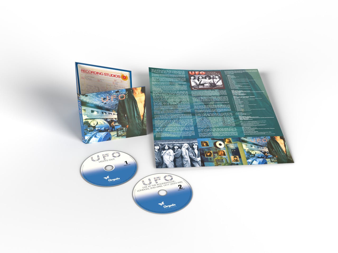 Eyesore Merch Ufo 'Lights Out' (2024 Remaster) 2Cd