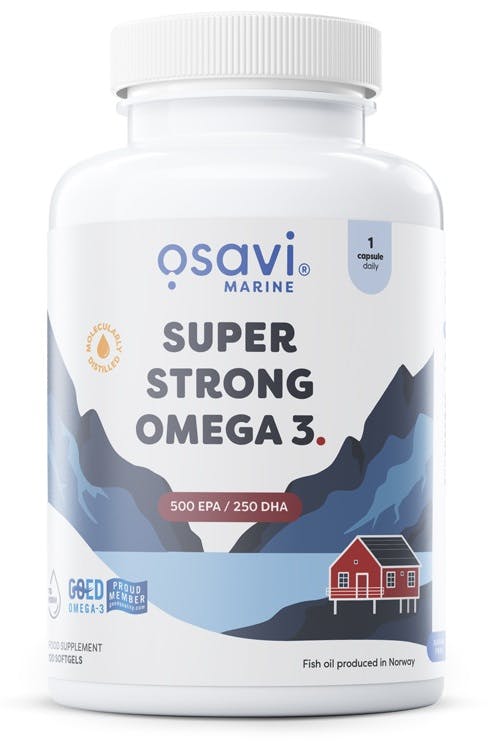 Osavi Green Super Strong Omega 3, 500 Epa / 250 Dha Softgels - 120 Softgels - Image 5