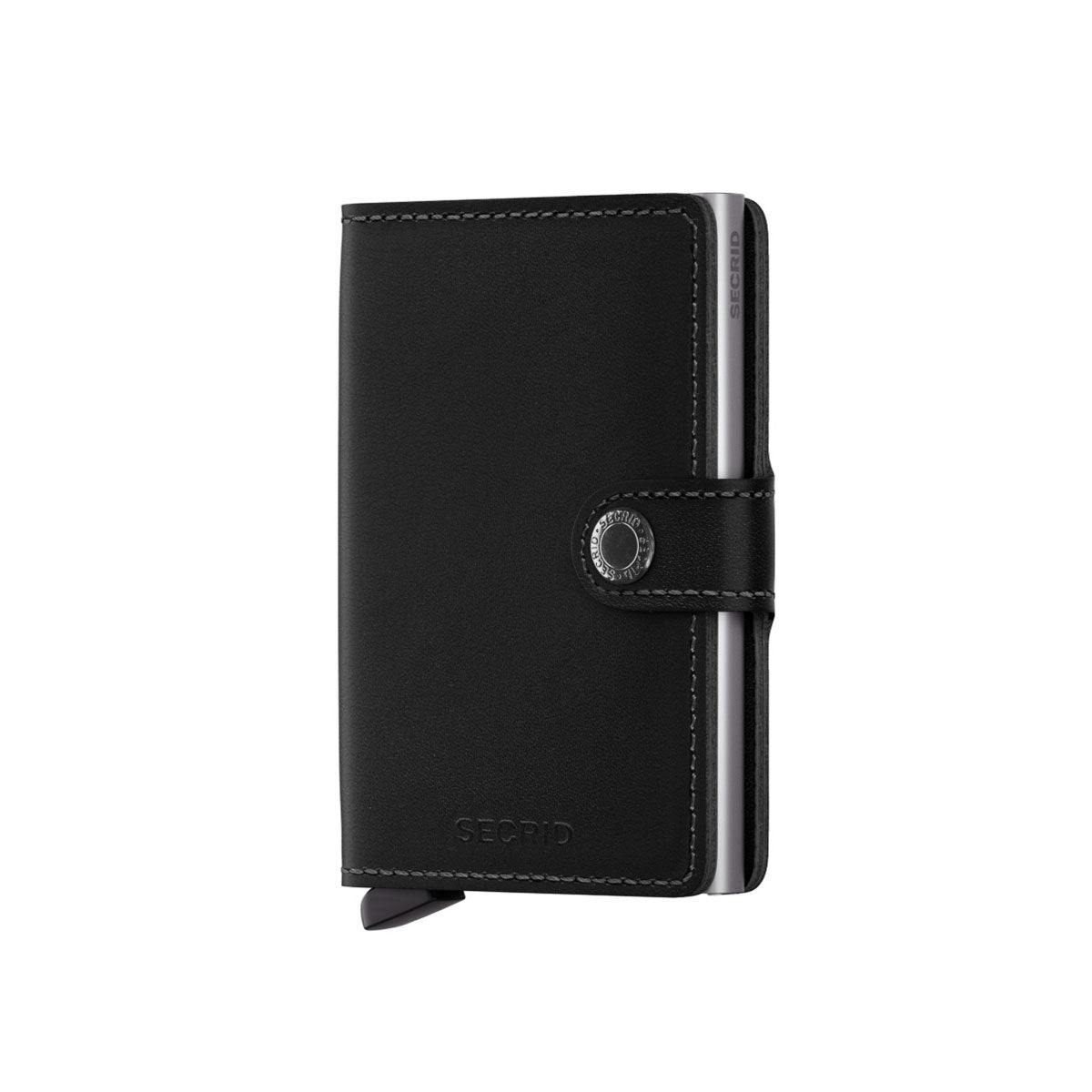 Secrid Black Mini Wallet Original Leather