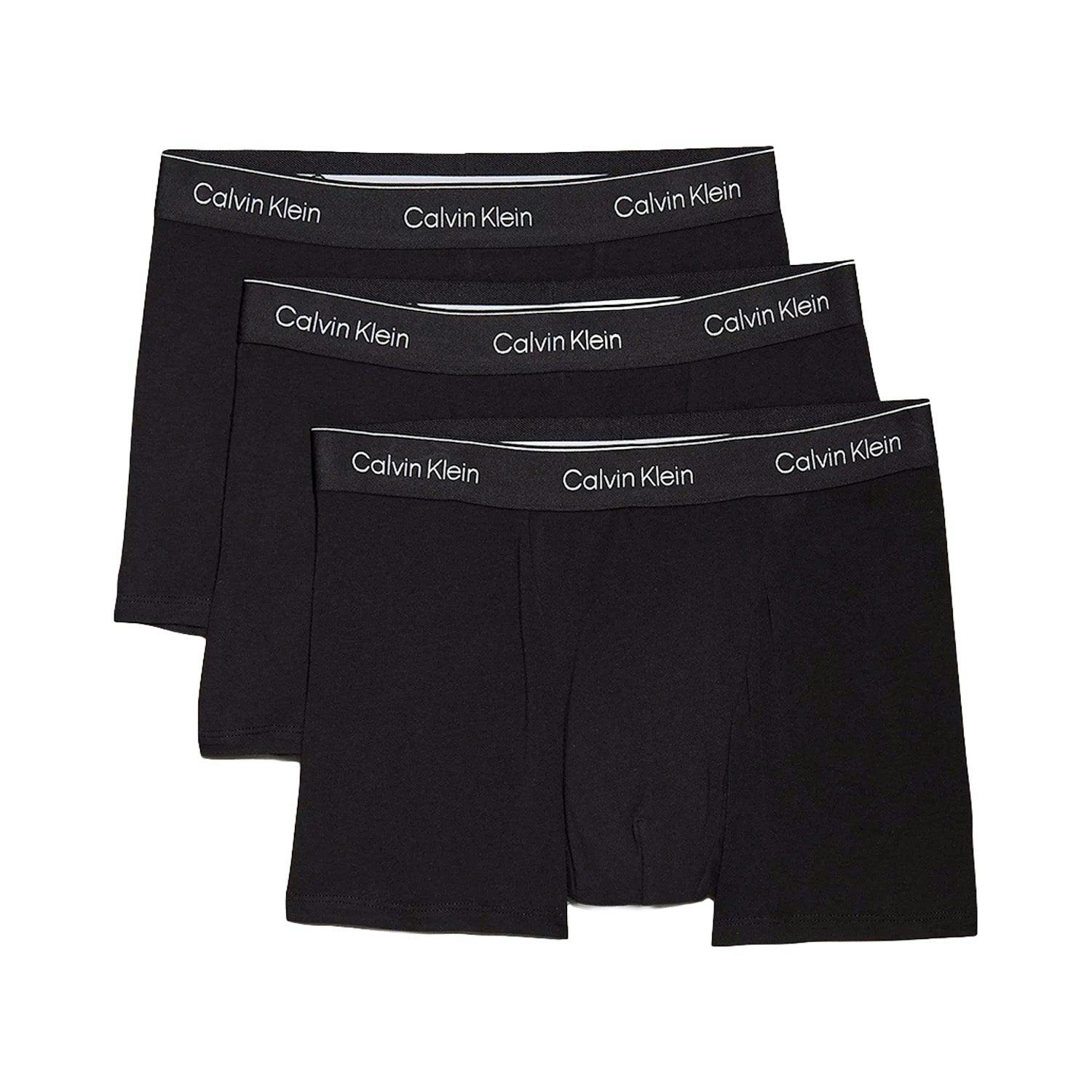 Calvin Klein - Men's Boxer Briefs - Cotton Stretch - Black - Medium - Image 9