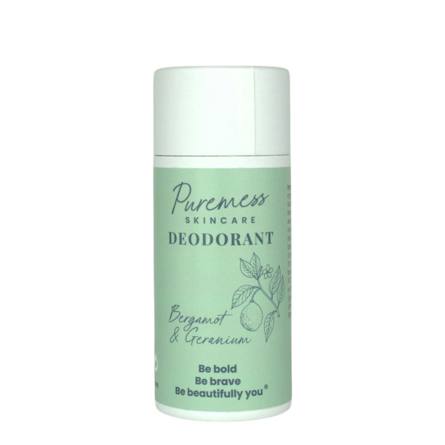 Puremess Light Bergamot & Geranium Vegan Deodorant