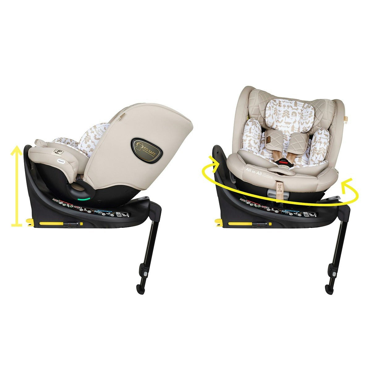 Cosatto All In All Extra I-Size 360 Car Seat Whisper