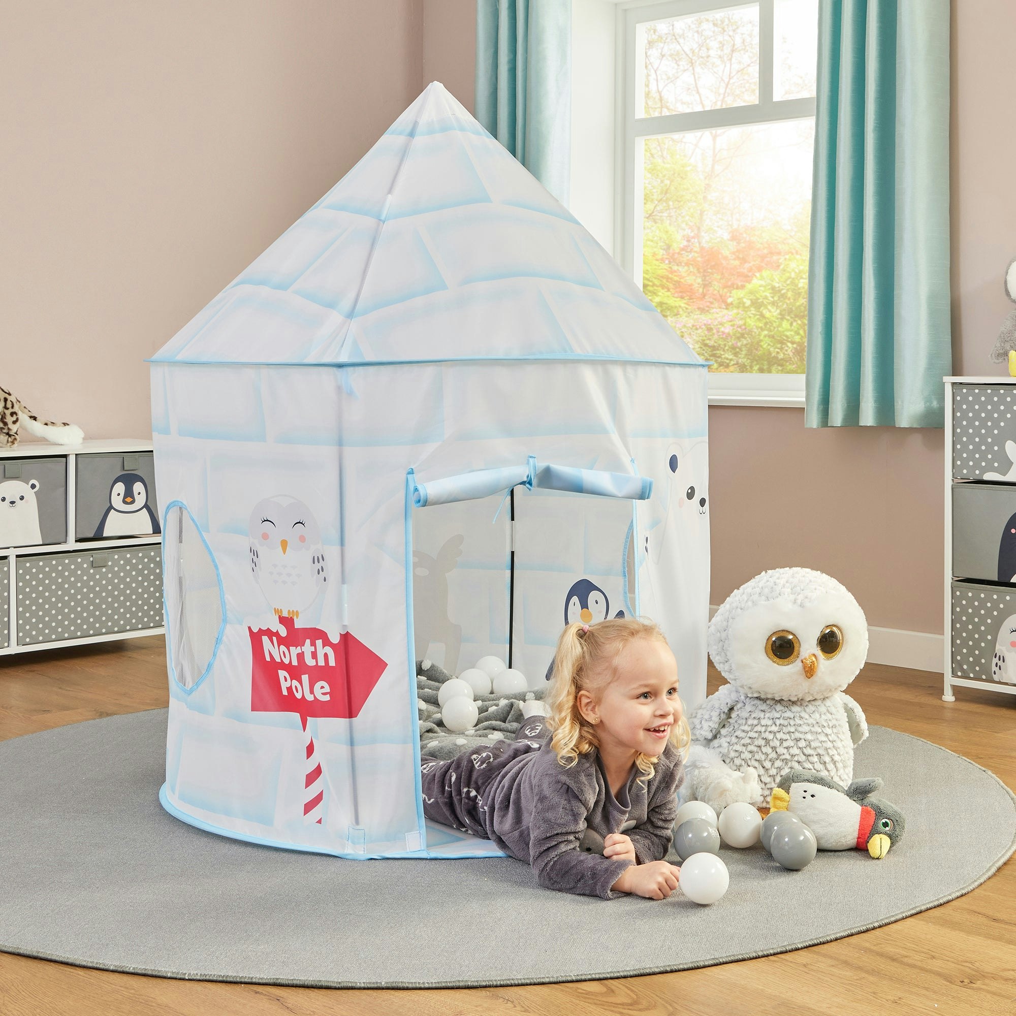 Liberty House Toys White Kids Arctic Play Tent