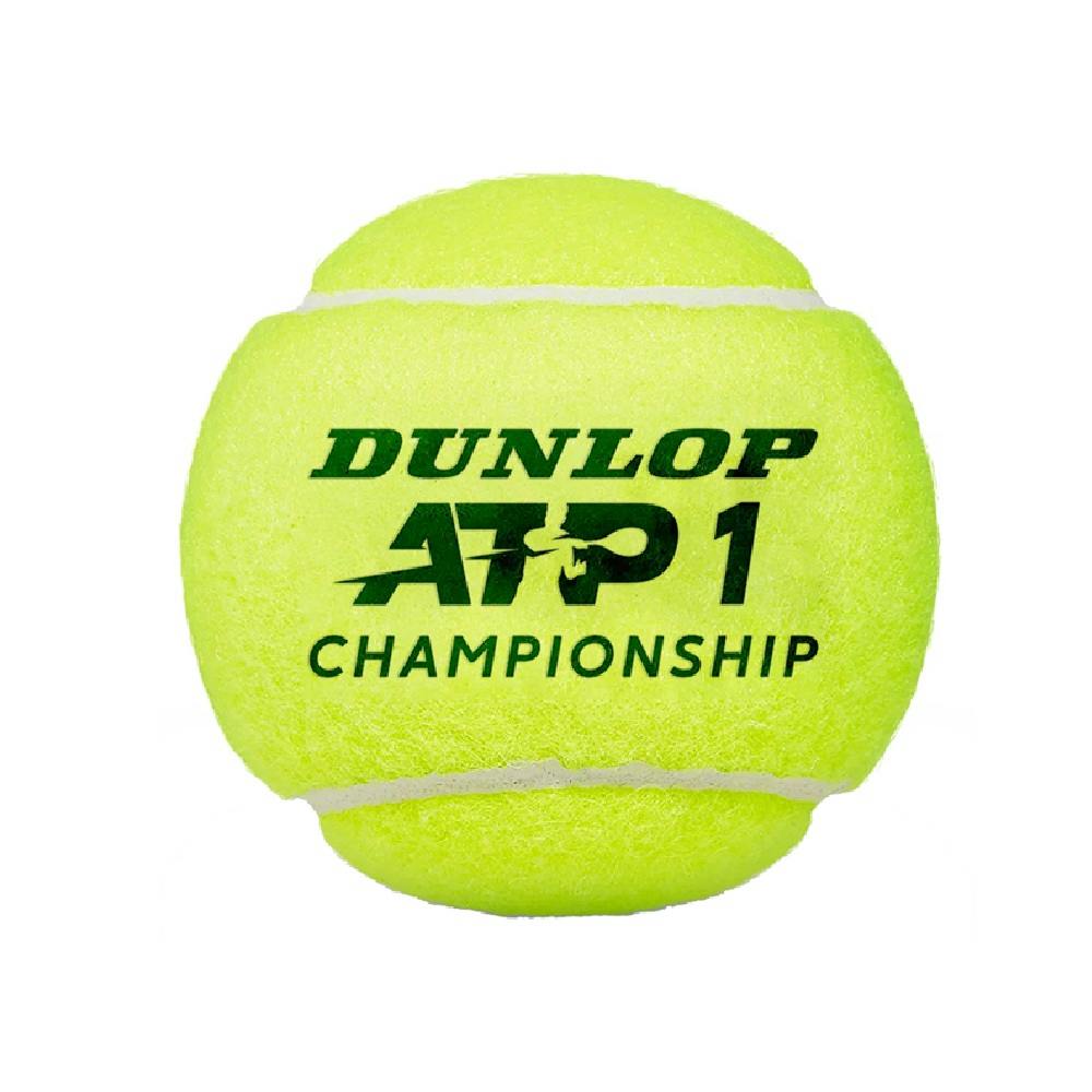 Dunlop Green Atp Championship Tennis Balls (Pack Of 4) - Neon - Neon - One Size