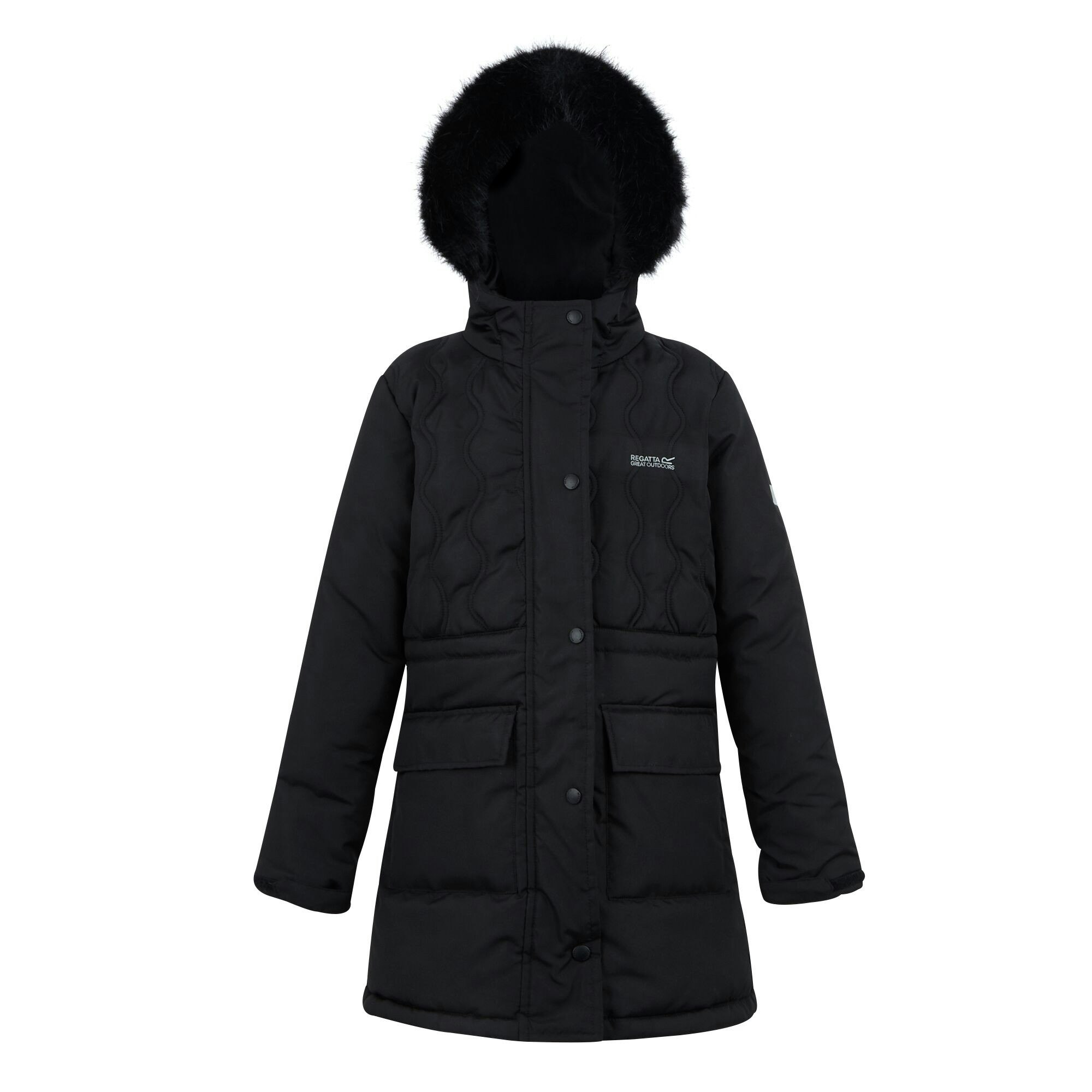 Regatta Black Childrens/Kids Fabrizia Ii Quilted Jacket - 5-6 Years