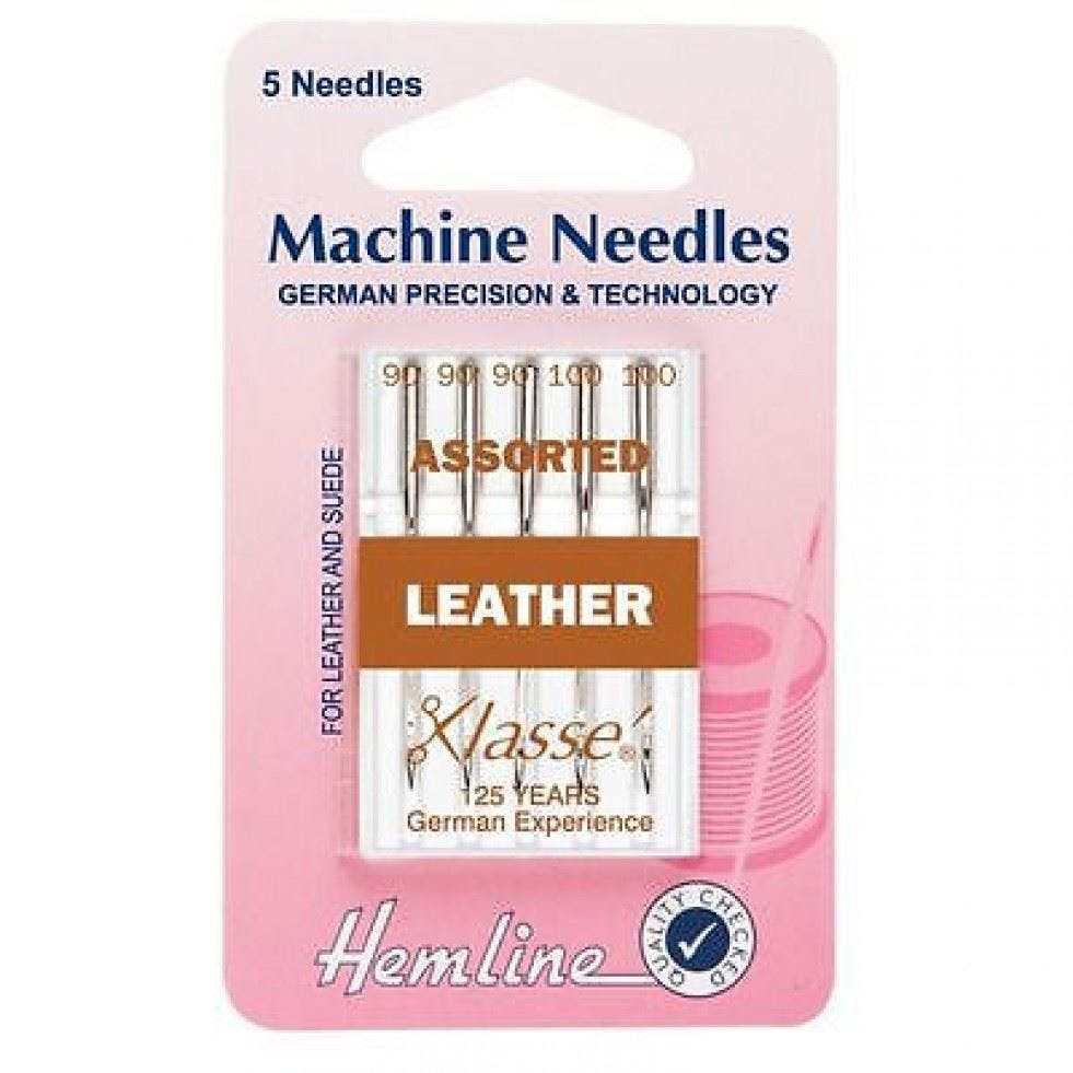 Hemline Leather Sewing Machine Needles 80/12