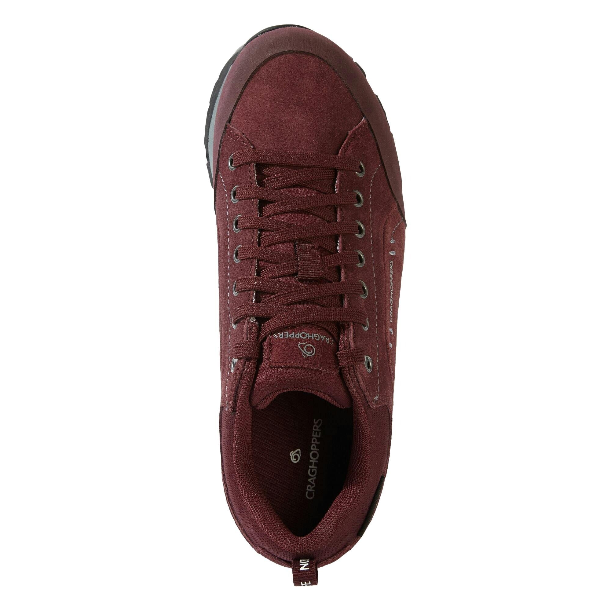 Craghoppers Women's Suede Trainers - Wildberry - 5 Uk - Wildberry - 100% Mixed