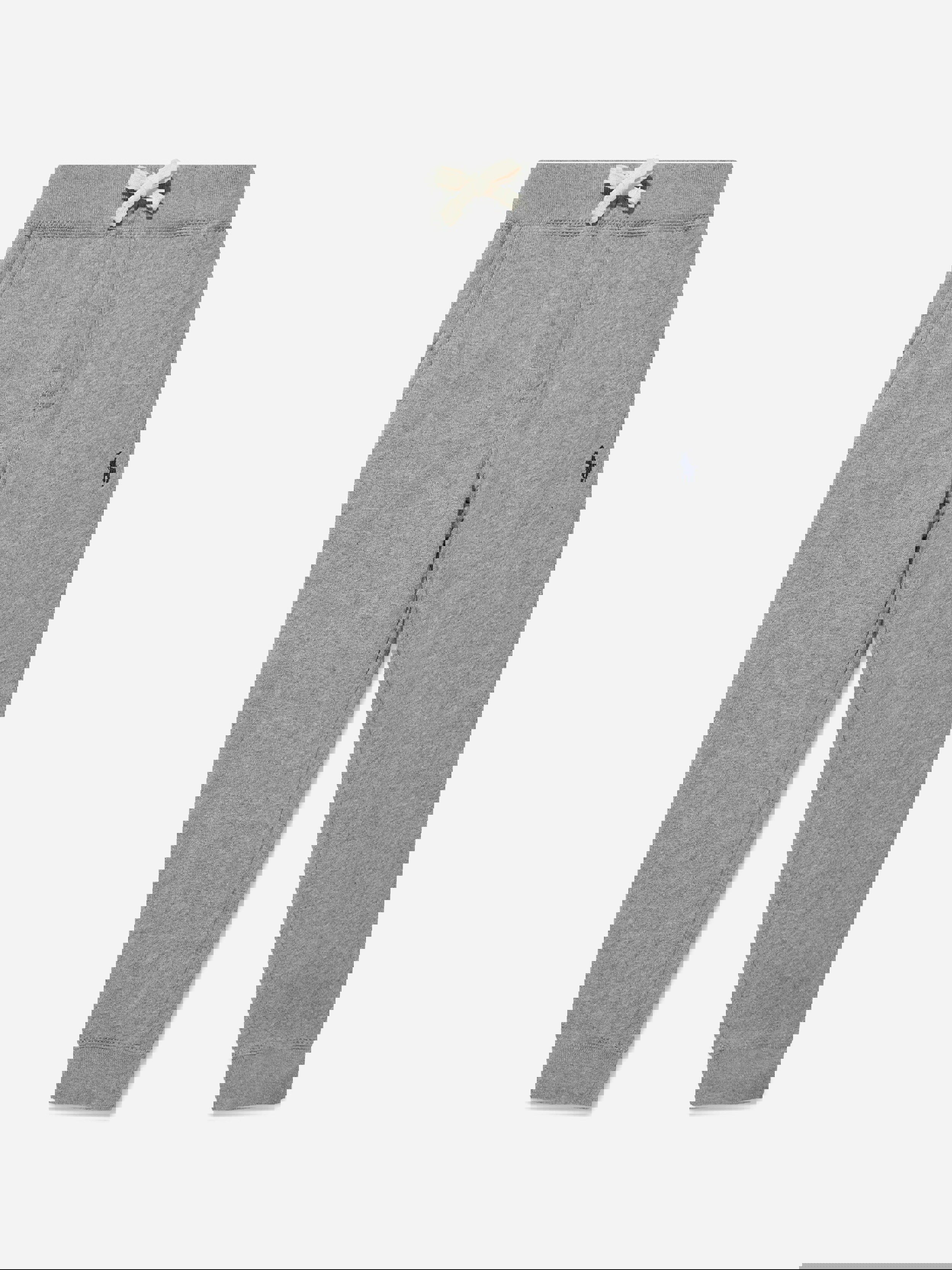 Ralph Lauren Kids Boys Grey Logo Joggers In - 6 Yrs