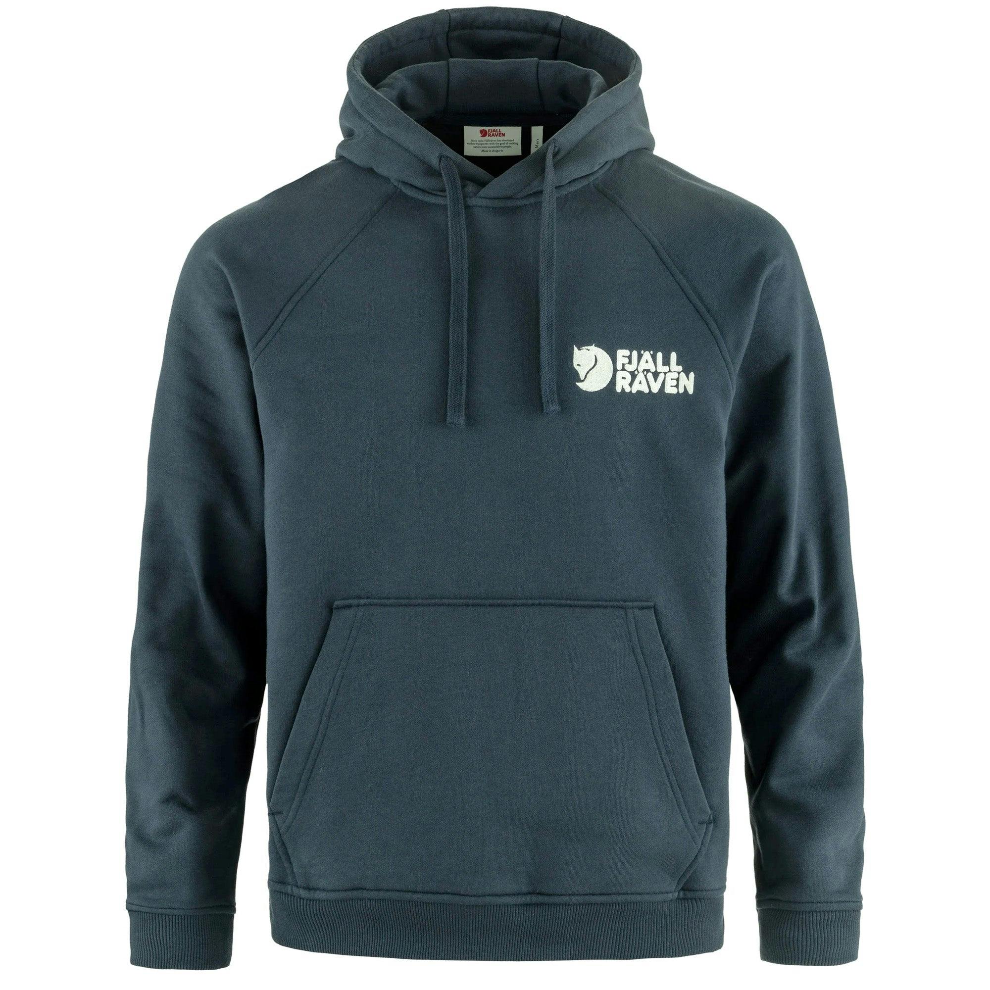 Fjallraven Men's Dark Fjällräven Classic Overhead Hoodie - Navy - Large