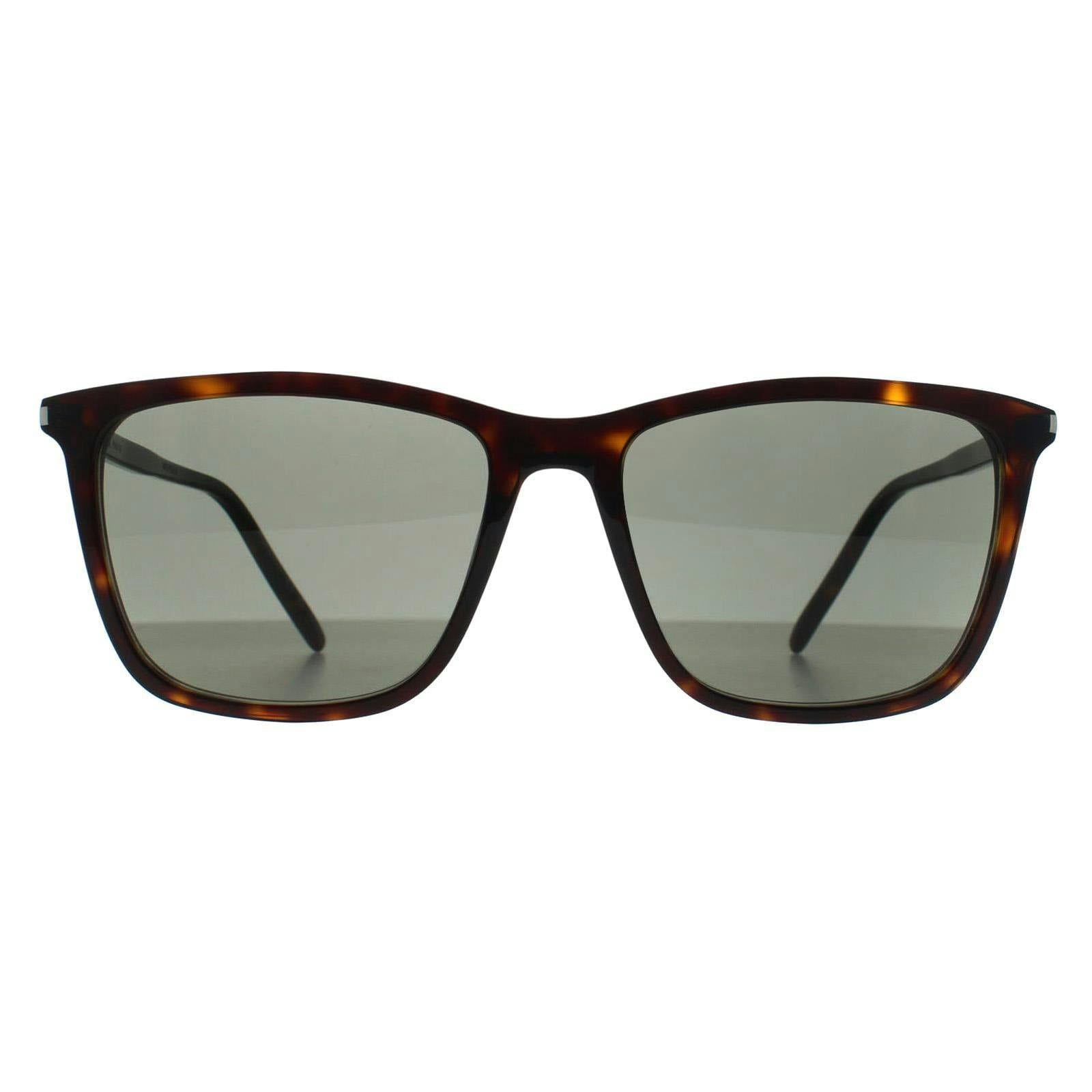 Saint Laurent Dark/Grey Sunglasses Sl 851 002 Spotted Havana