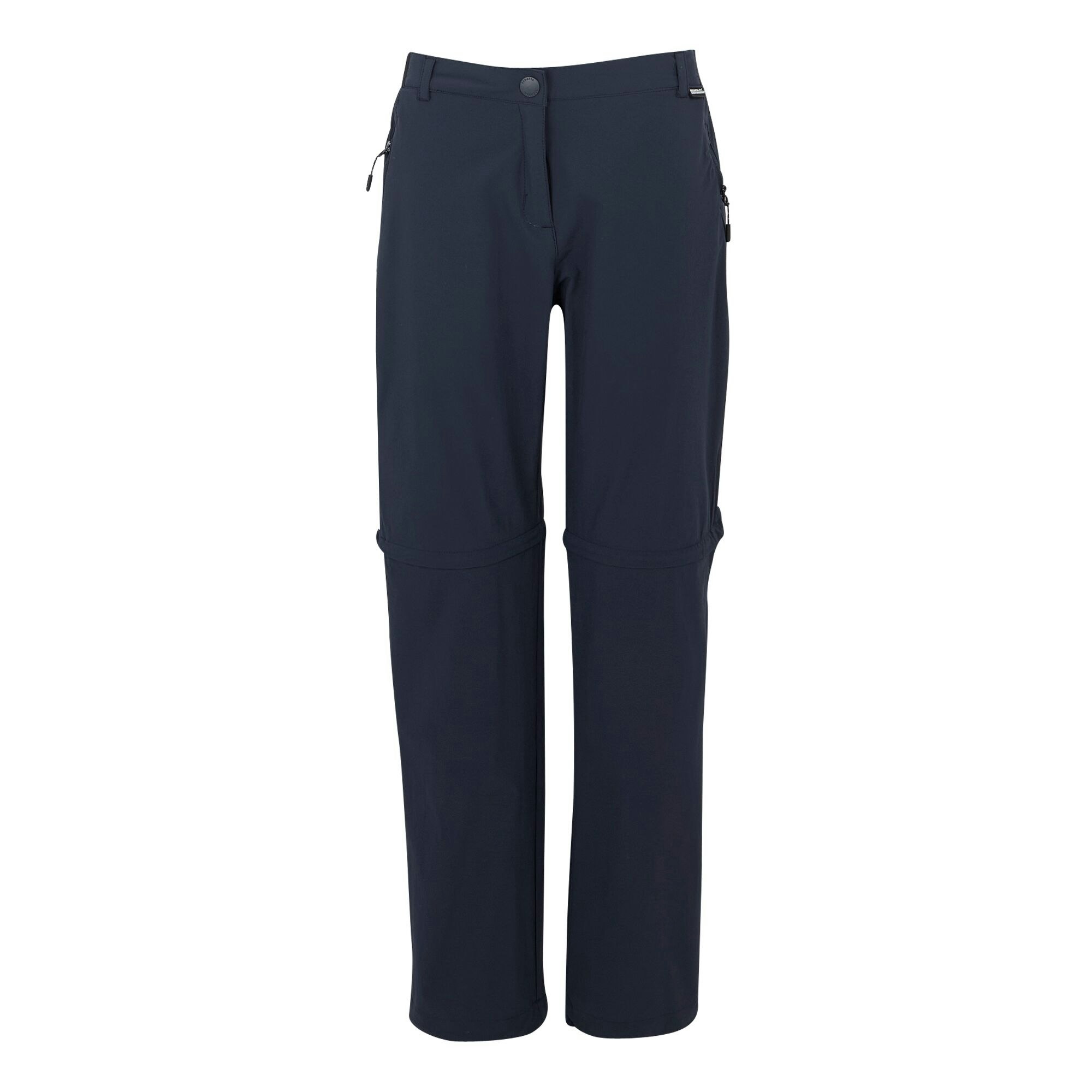 Regatta Women's Light / Travel Ii Packaway Hiking Trousers - Navy - Navy - Size 16 Uk R