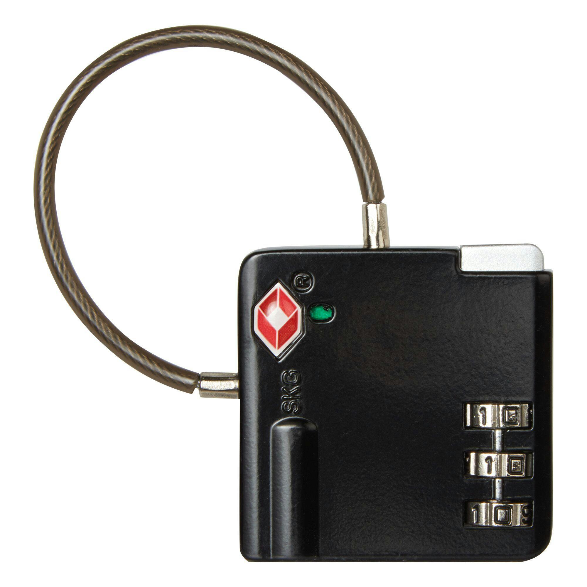 Craghoppers Black Combination Padlock - One Size