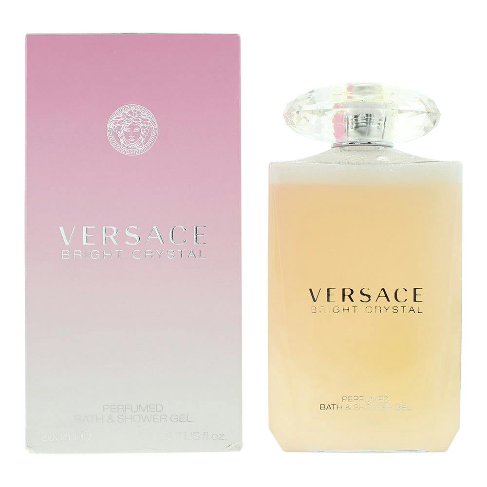 Versace Amber Bright Crystal Perfumed Bath Shower Gel 200Ml
