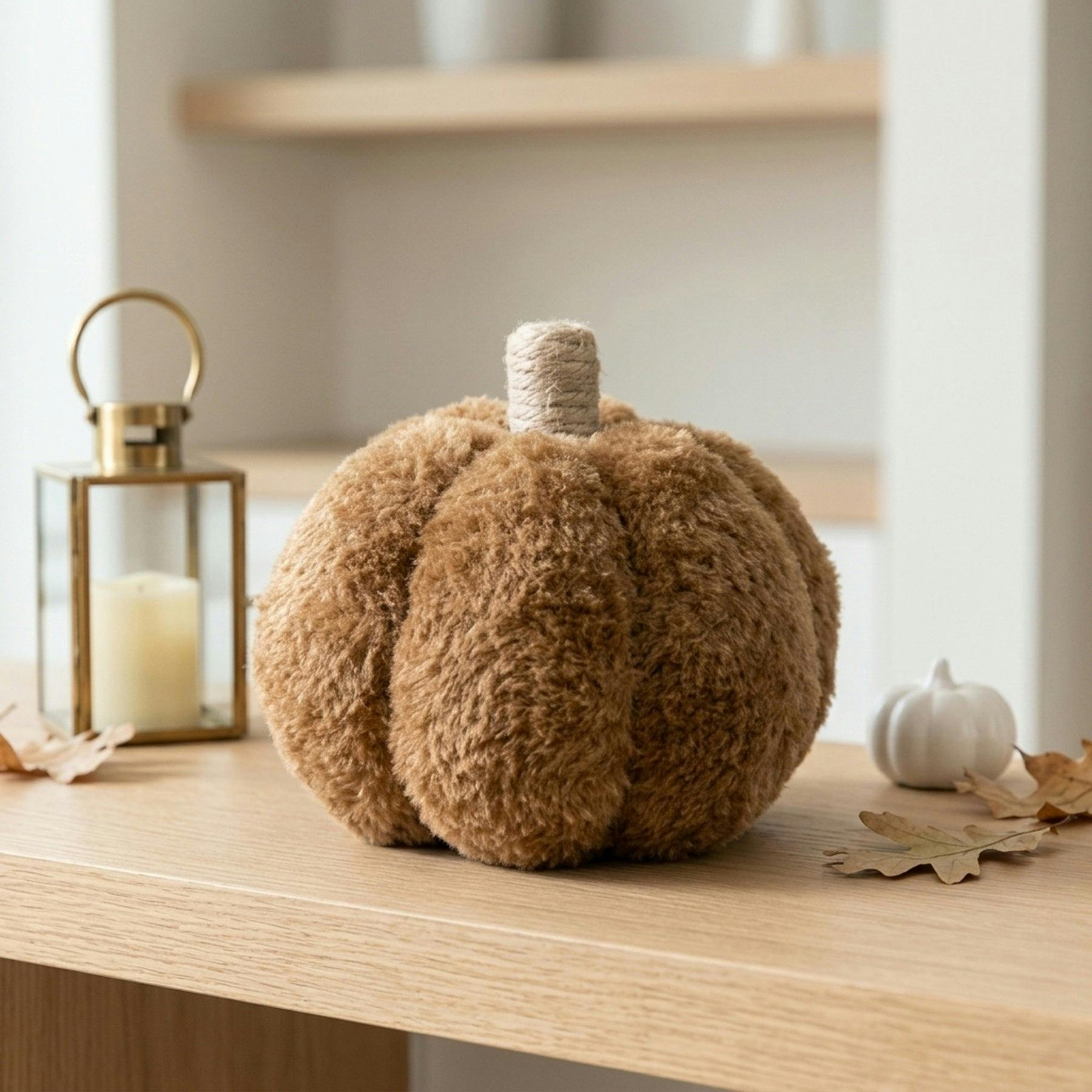 Garden Greatness Unisex Brown Rustic Faux Pumpkin Ornament | Size: 1 Pack - Image 3