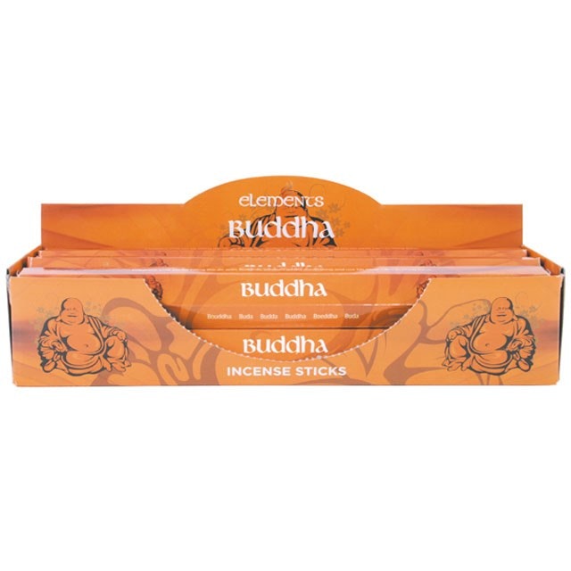 Serano Set Of Packets Of Elements Buddha Incense Sticks Size 6
