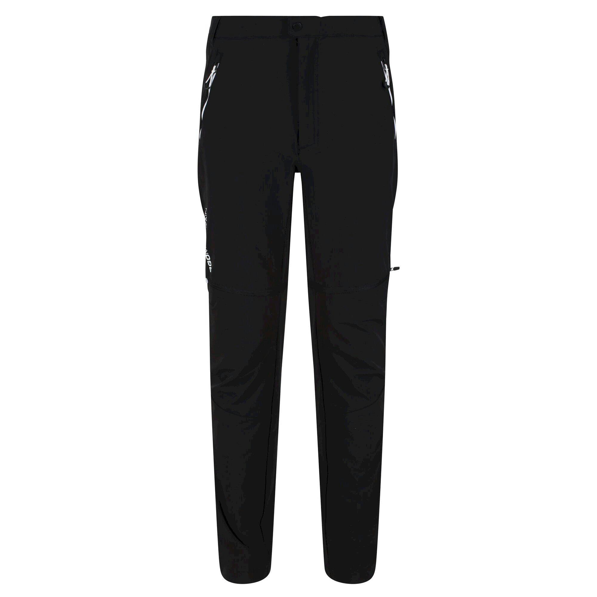 Regatta Men's Black Mountain Zip-Off Trousers - / - 40R - / - 90% Polyamide/10% Elastane