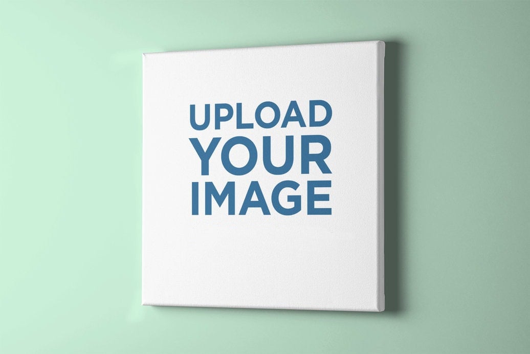 Rackhams Your Artwork/Image/Photo Printed To Square Canvas Print - 61 X 61 X 4Cm