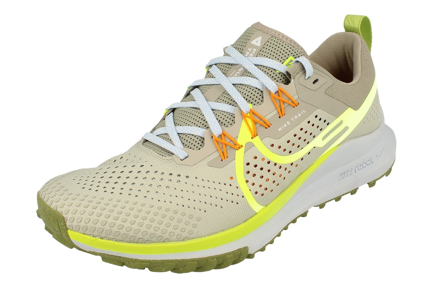 Nike Men's Light React Pegasus Trail 4 Dj6158 002 - Uk 9 | Us 10 | Eu 44