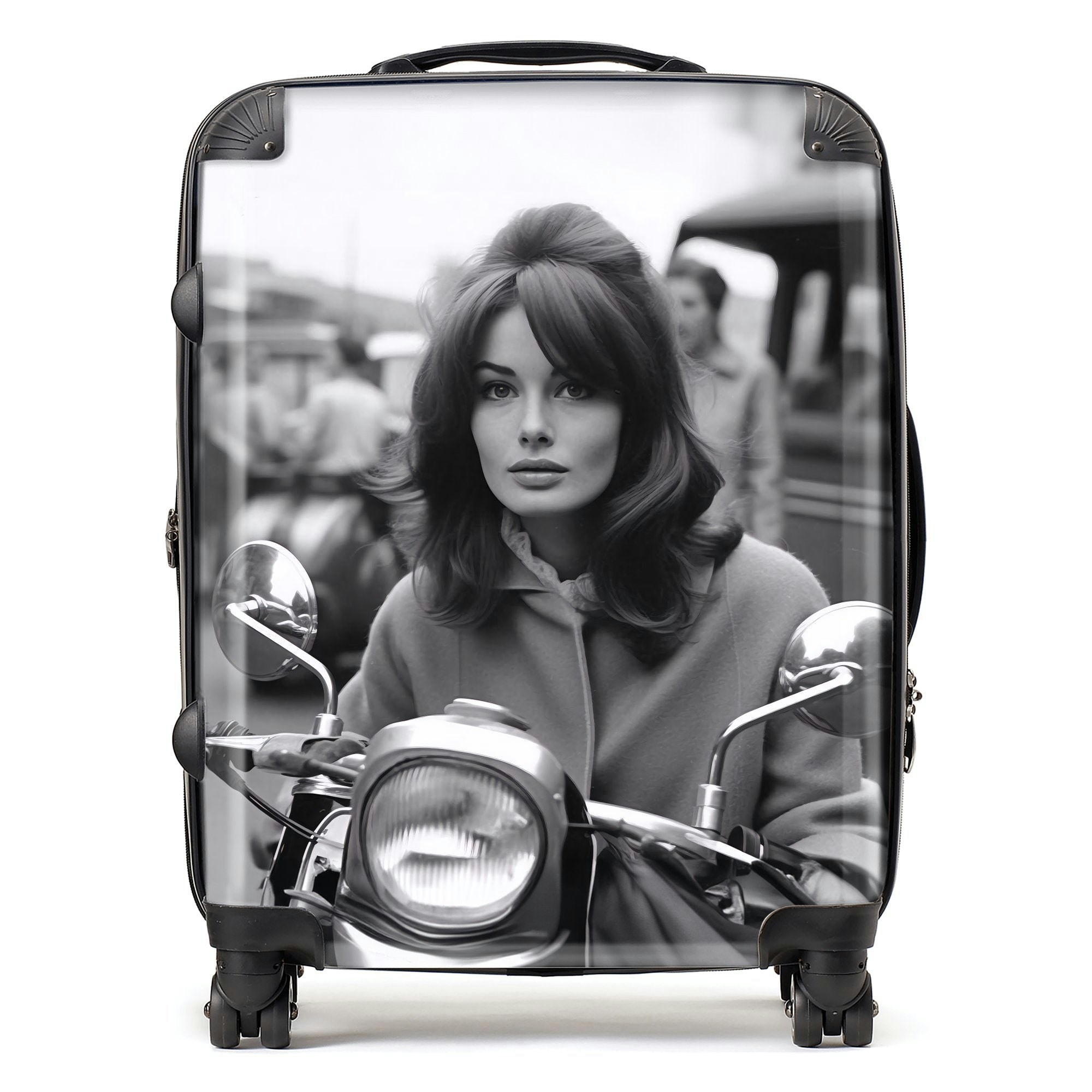 Warren Reed 1960 Out On The Bike Suitcase - Large