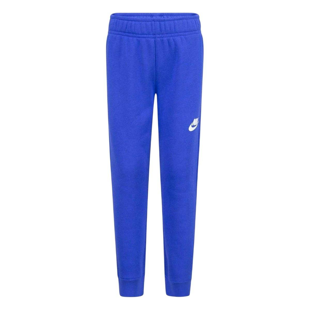 Nike Kids Fleece Logo Jogging Bottoms - Game Royal - 2-3 Years - Game Royal - 80% Cotton/20% Polyester