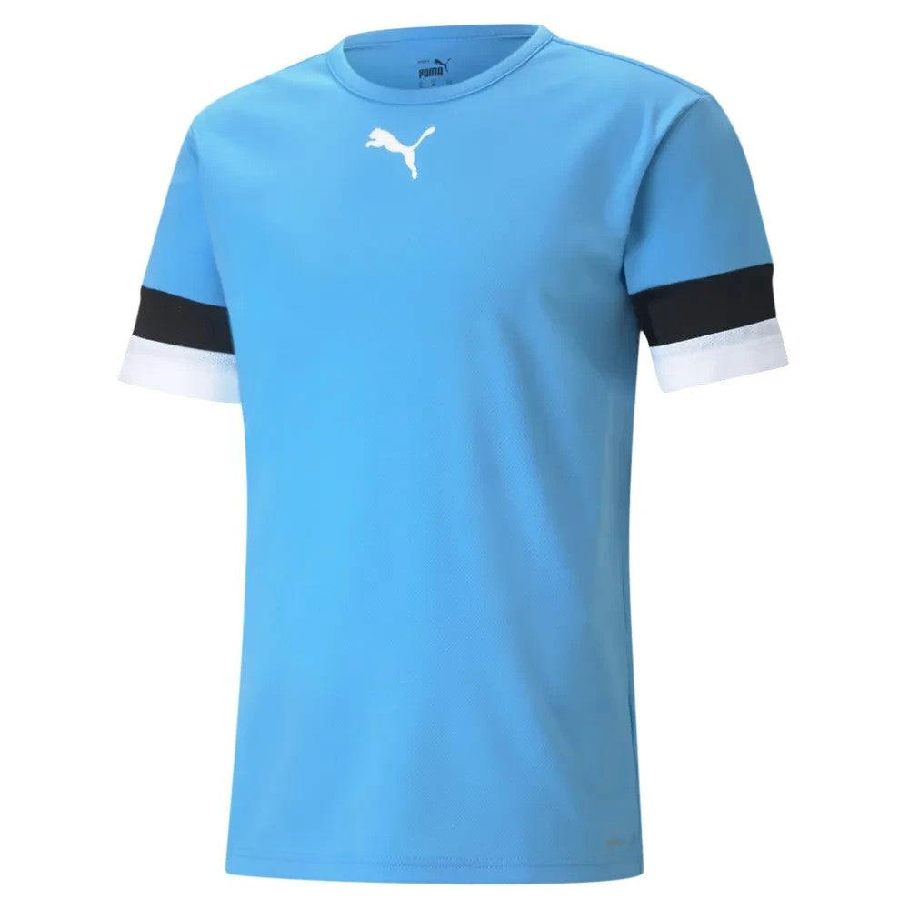 Puma Men's Light/Blue Teamrise T Shirt Drycell Football Jersey 704932 - Xxl