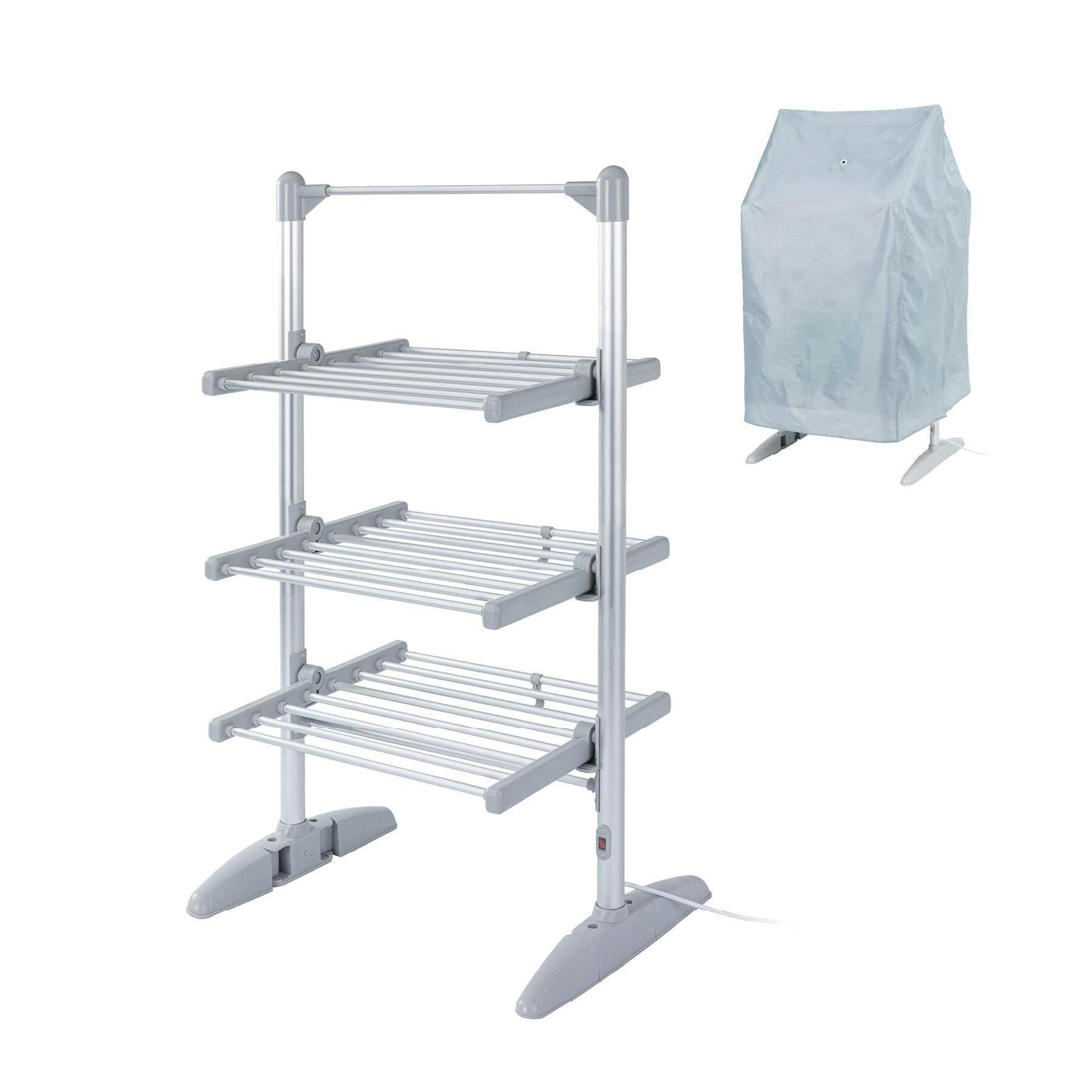 Rediffusion Ultra Compact Heated Clothes Airer Wit White 202W - Image 4