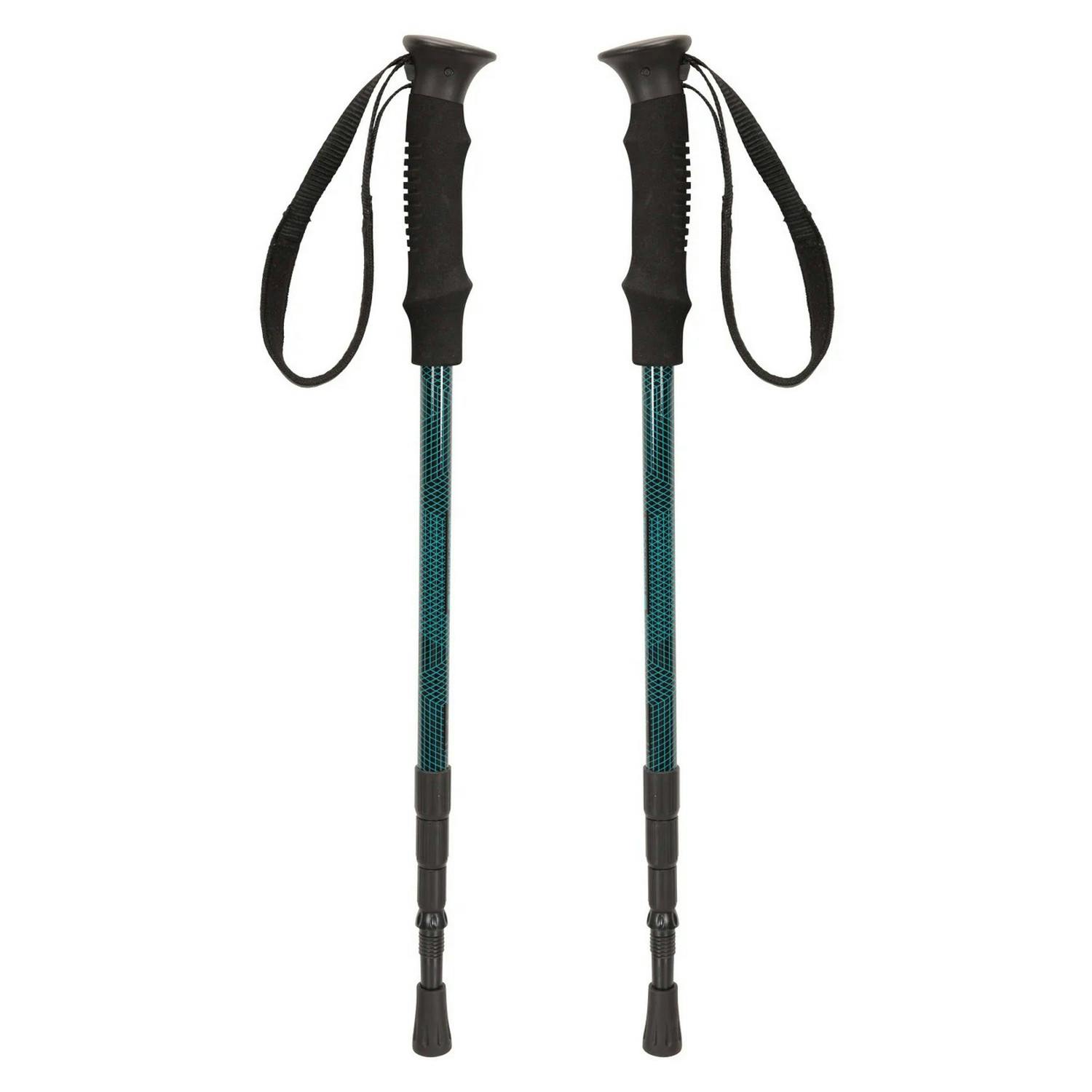 Mountain Warehouse Compact Walking Pole (Pack Of 2) - Teal - One Size