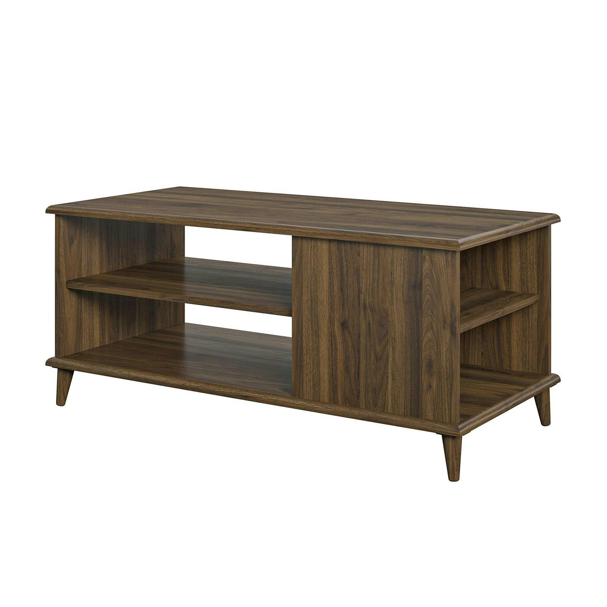 Rackhams Brown Farnsworth Coffee Table Walnut Look