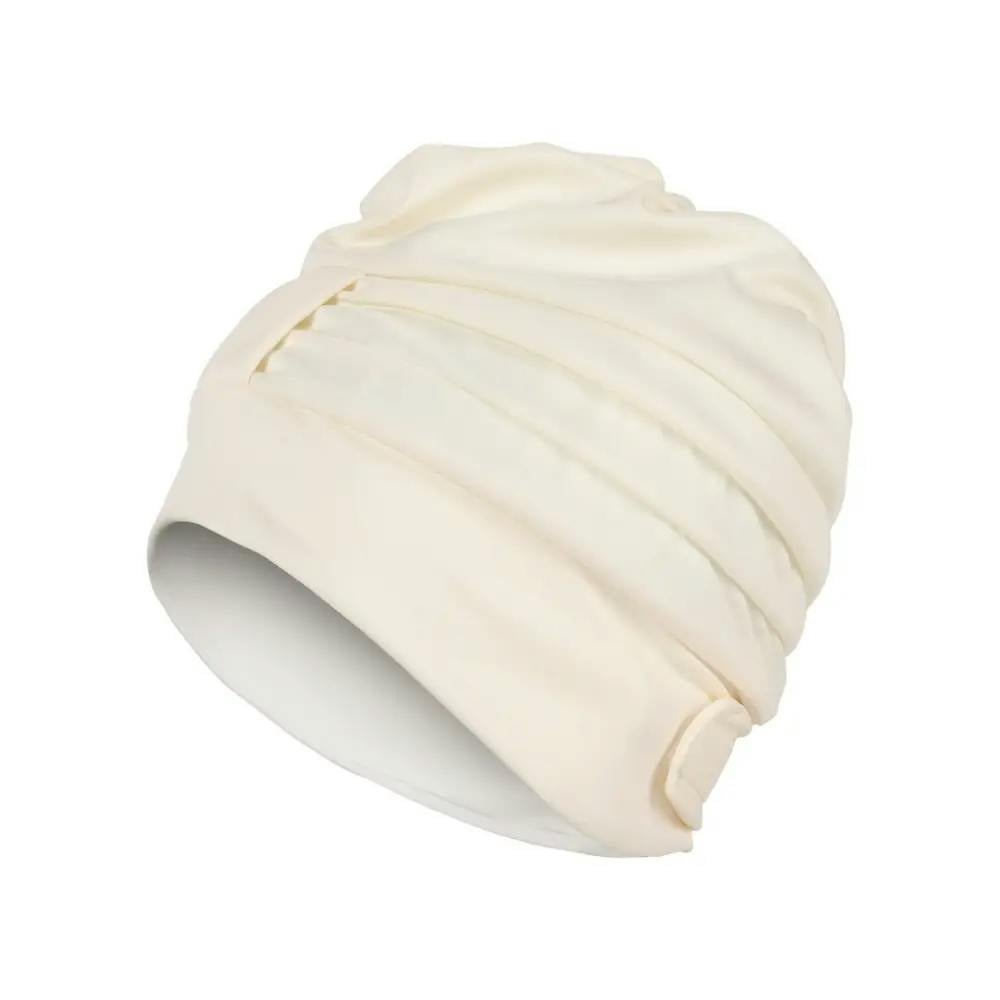 Fashy Draped Fabric Swim Cap - Champagne