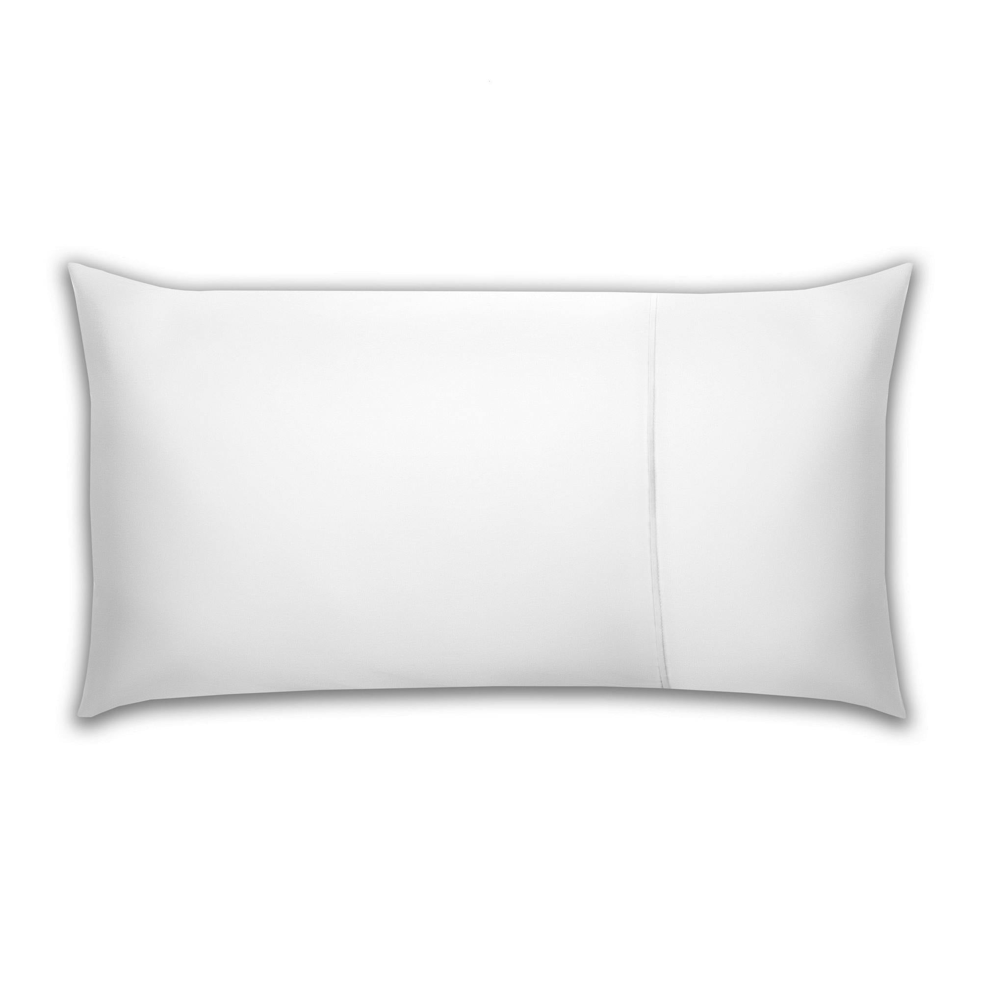 Belledorm White Pima Cotton 450 Thread Count Bolster Pillowcase - One Size - 100% Cotton