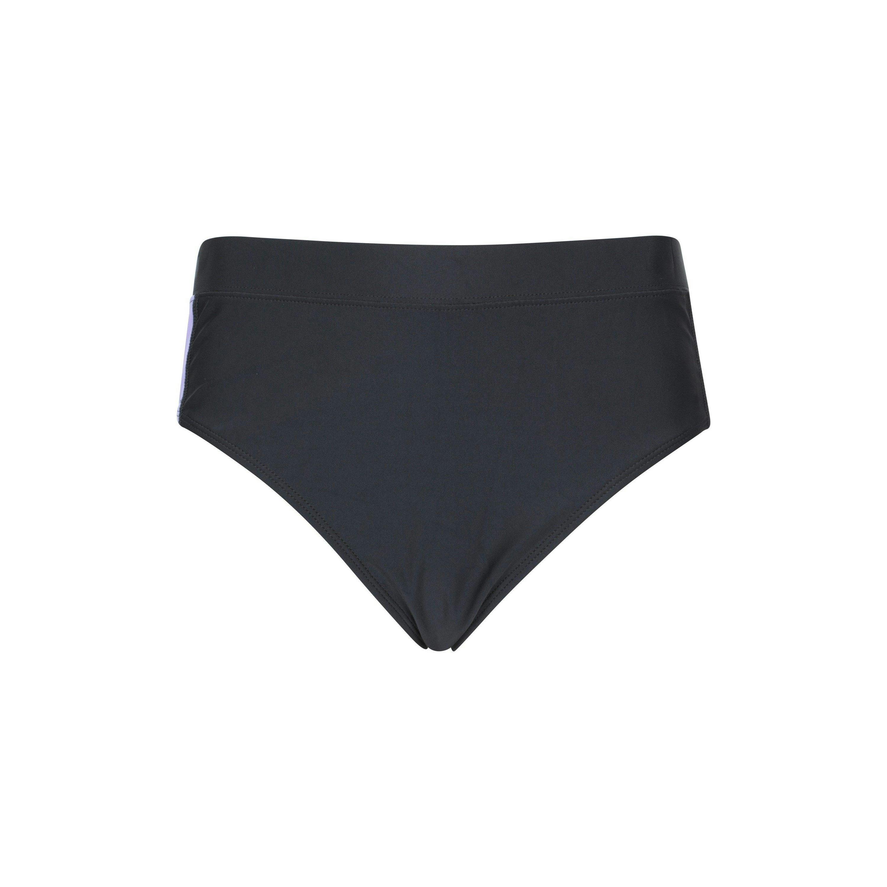 Mountain Warehouse Women's Black Take The Plunge Bikini Bottoms - 20 Uk - 80% Polyamide/20% Elastane