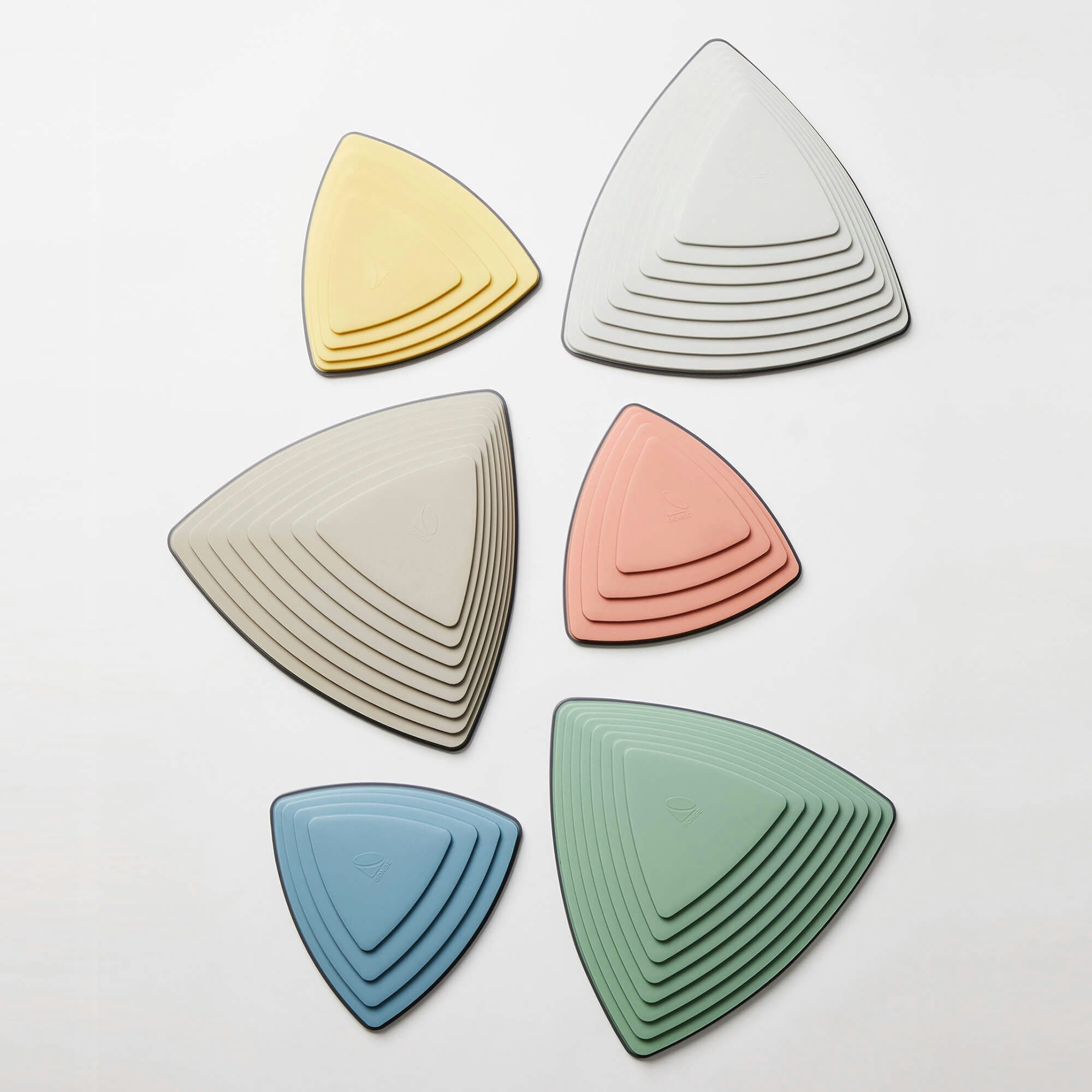 Gonge River Stones - Multi-Coloured Pastels