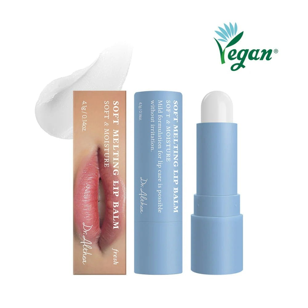 Joom Dr.althea Unisex Gray Dr Althea Soft Melting Vegan Lip Balm 4.1G Clear Hydrating Moisturizing Dry Lip Care - Image 3